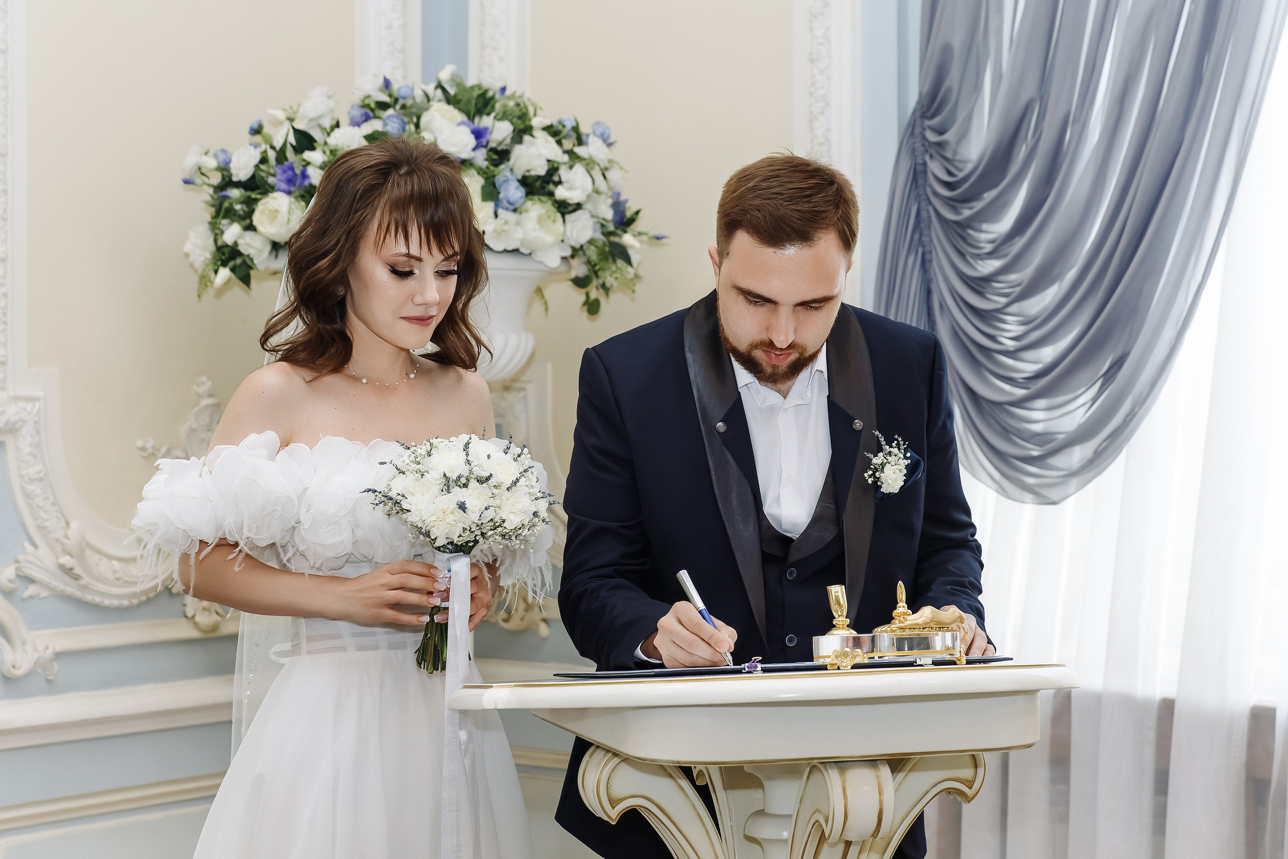 Анастасия и Евгений — свадебная съёмка. Свадебный и портретный фотограф в Санкт-Петербурге Анна Демьянова