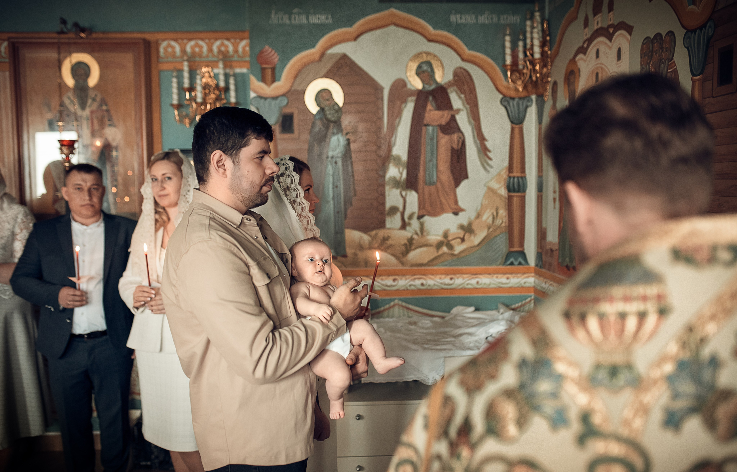 Фотосъемка на крещение в Москве и Московской области