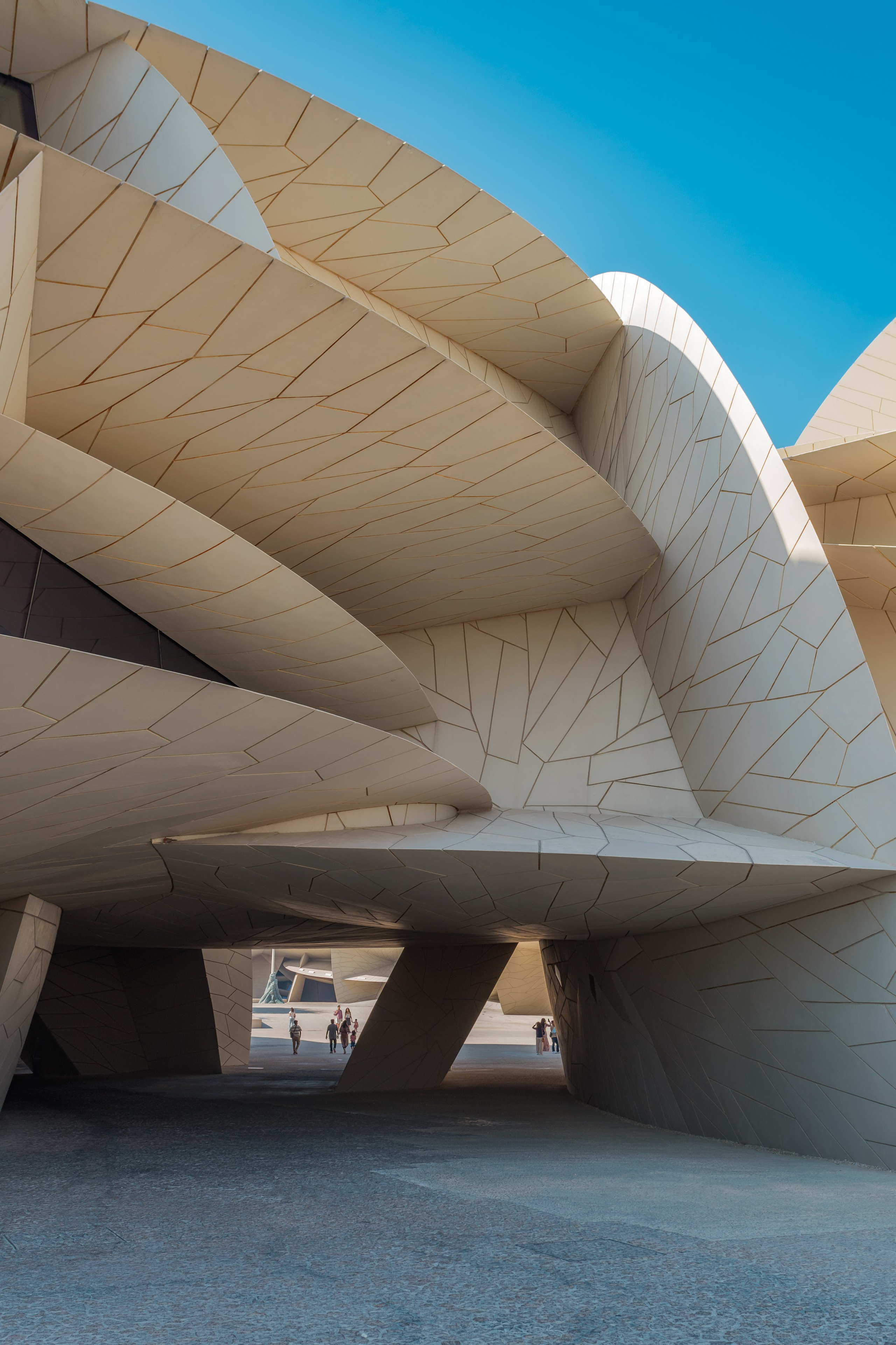 National Museum of Qatar | Doha. Архитектурный фотограф Кирилл Цыбенко. Работаю в Москве, по всей России и Миру