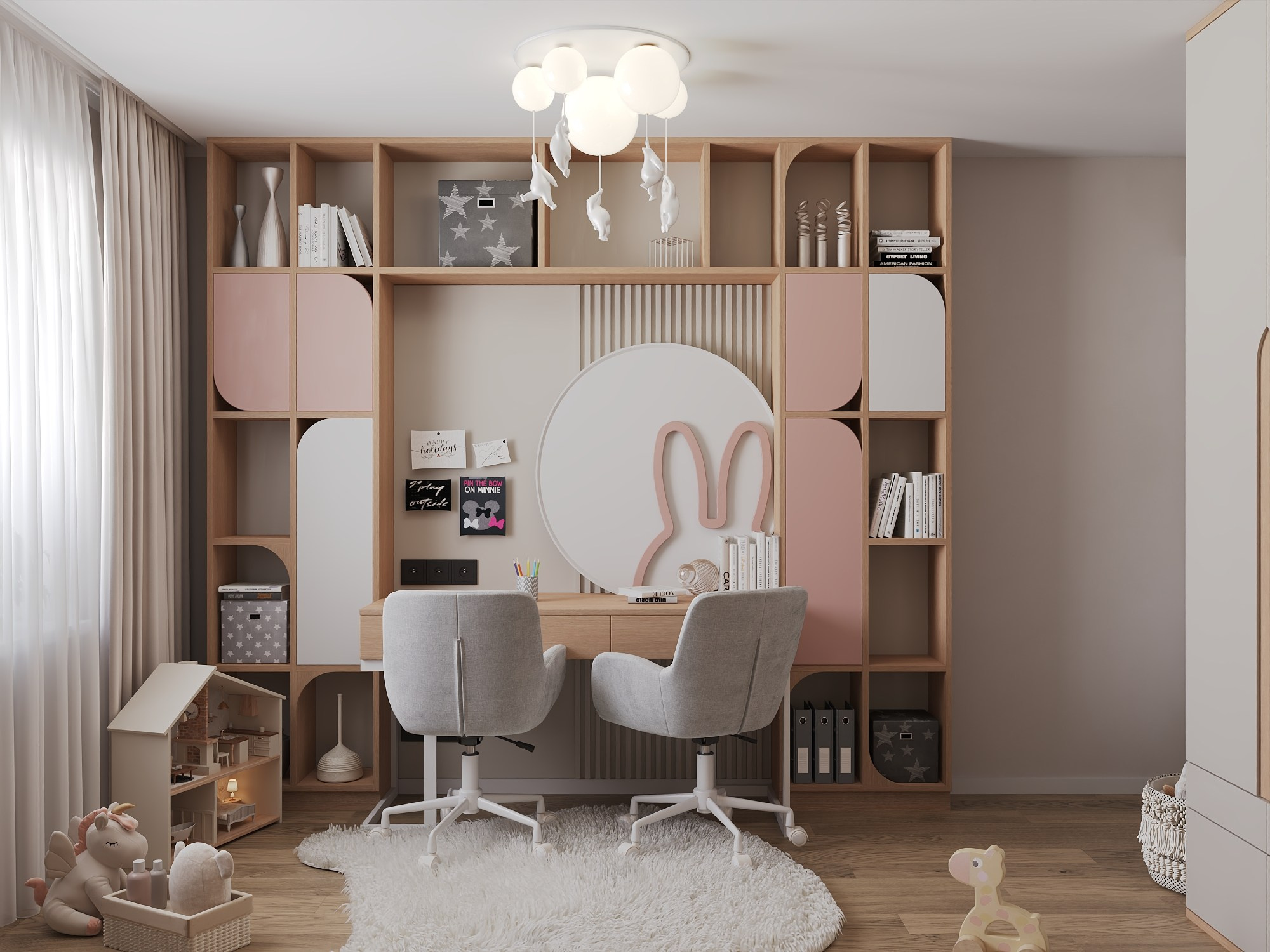 Г. Челябинск, квартира 47 м². БК студия дизайна интерьера