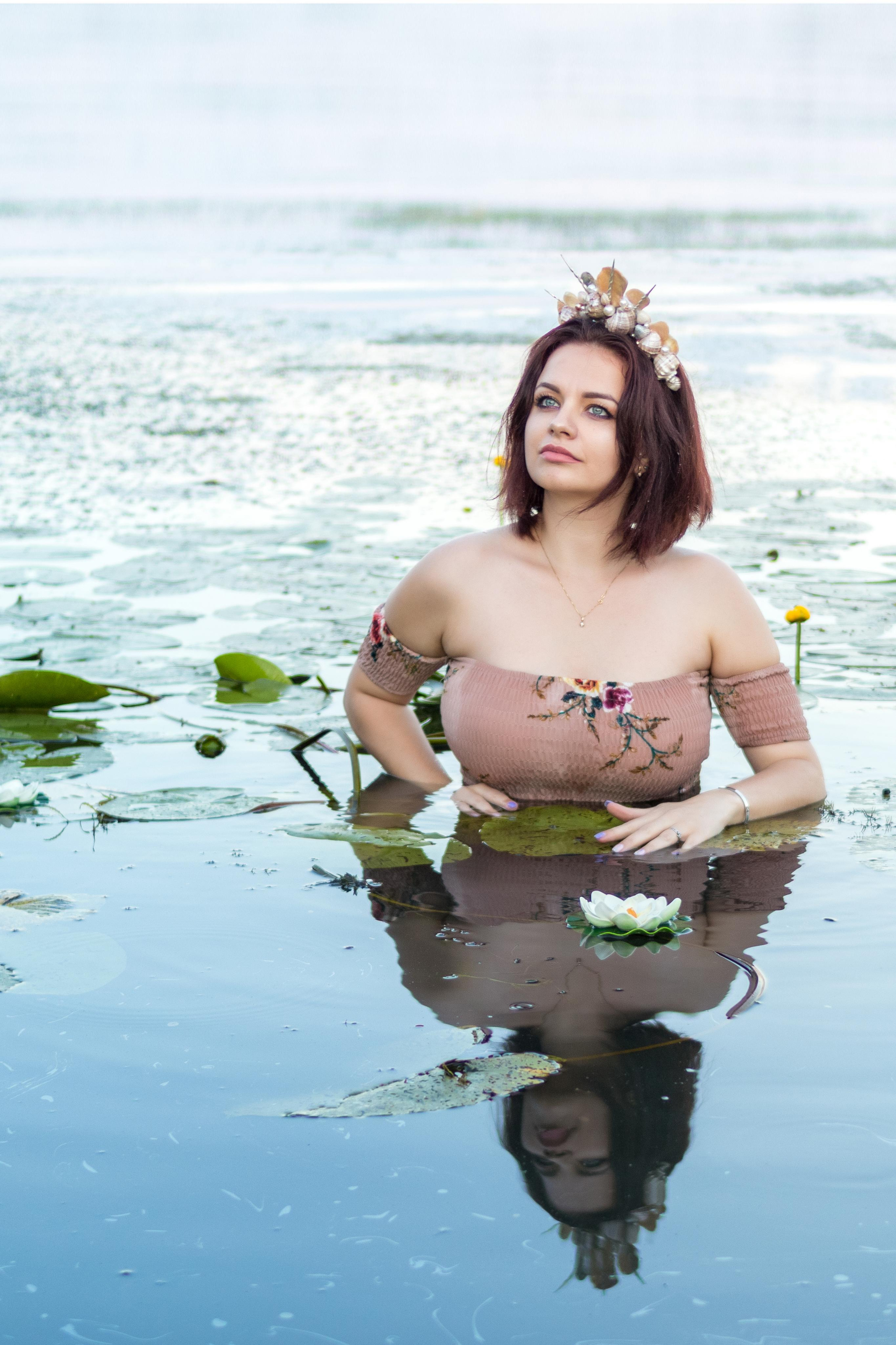 Фотосессия в кувшинках. Фотограф в Серпухове Наталья Руденко