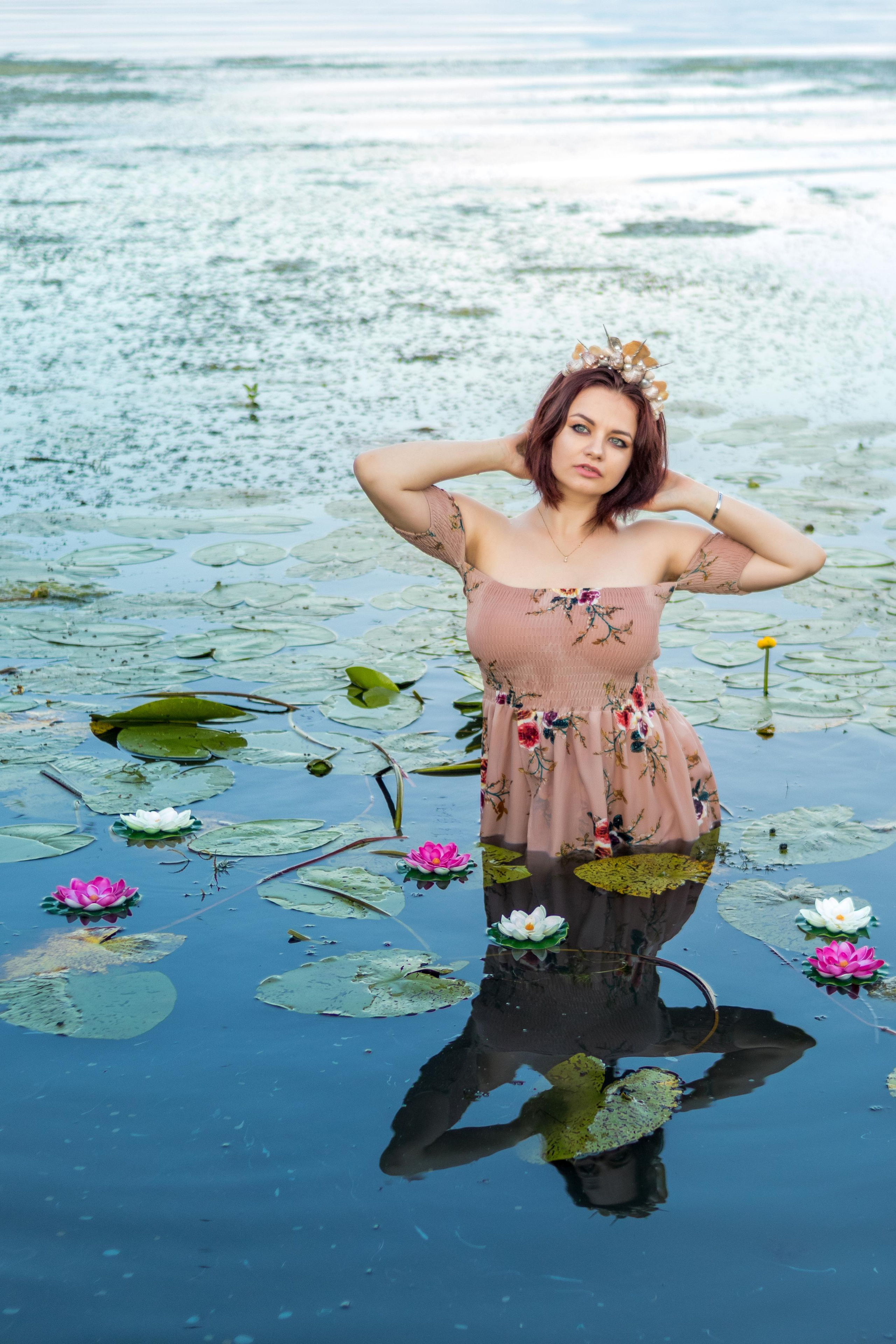 Фотосессия в кувшинках. Фотограф в Серпухове Наталья Руденко