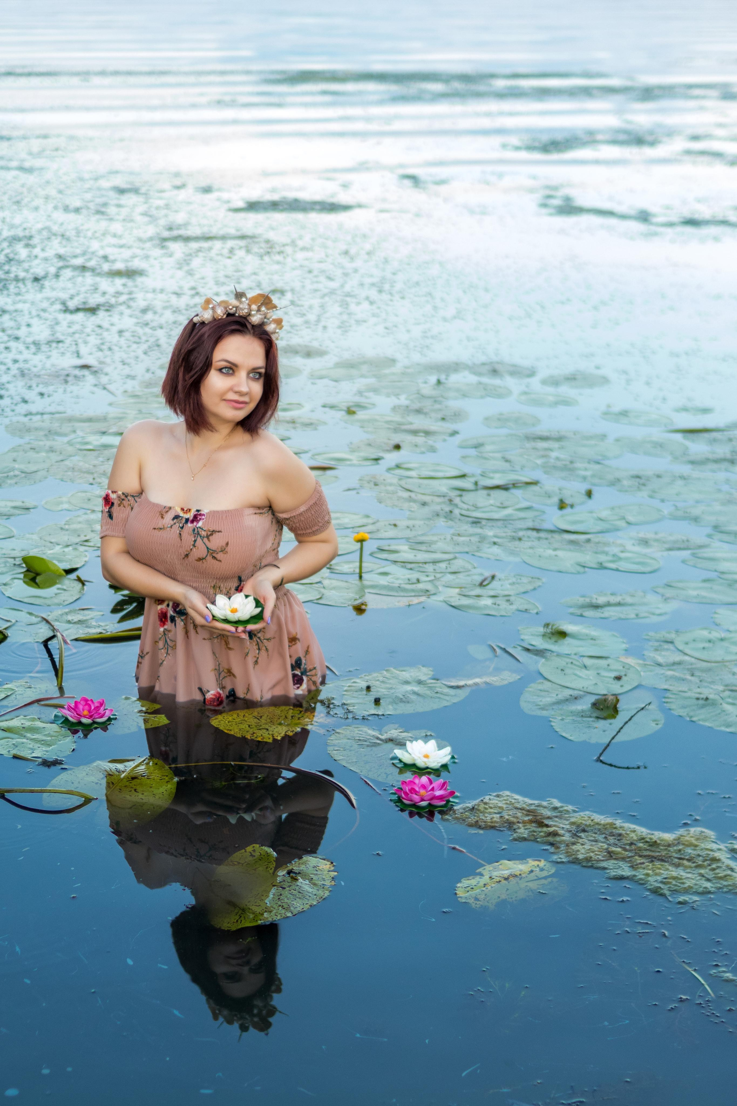 Фотосессия в кувшинках. Фотограф в Серпухове Наталья Руденко