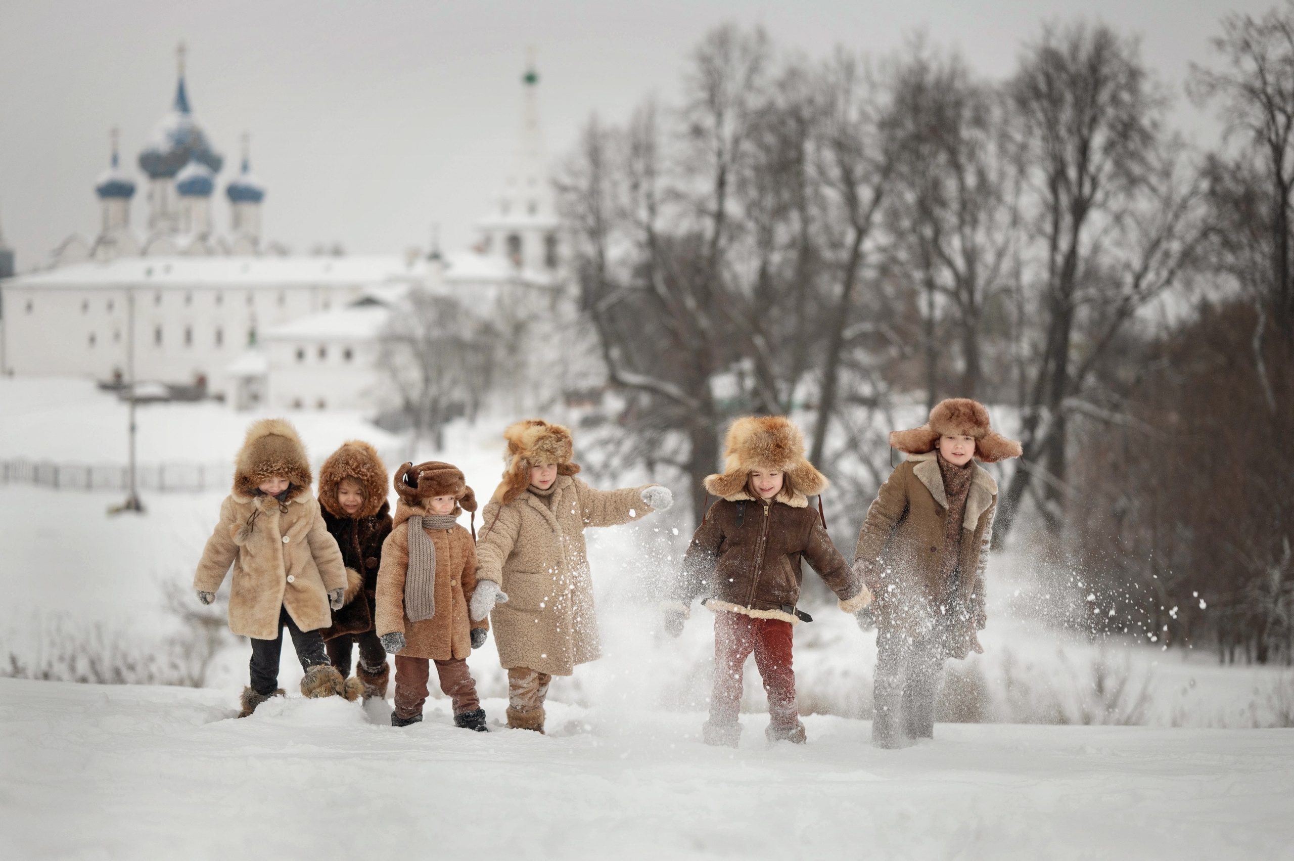 Зимний Суздаль. Детский и семейный фотограф