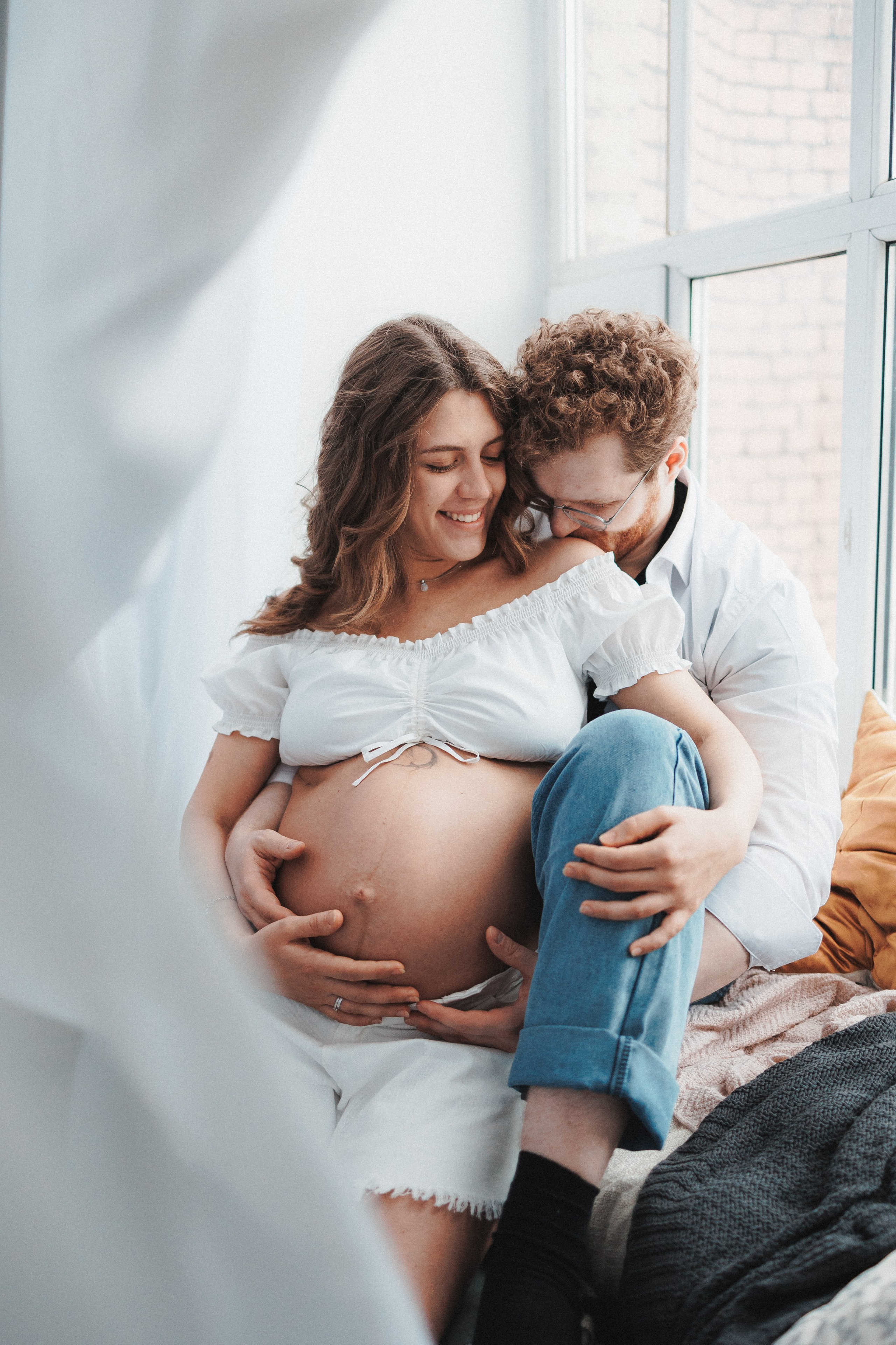 Любовь — это когда ты под сердцем носишь его ребенка. Фотограф Москва Светлана Кирюшина