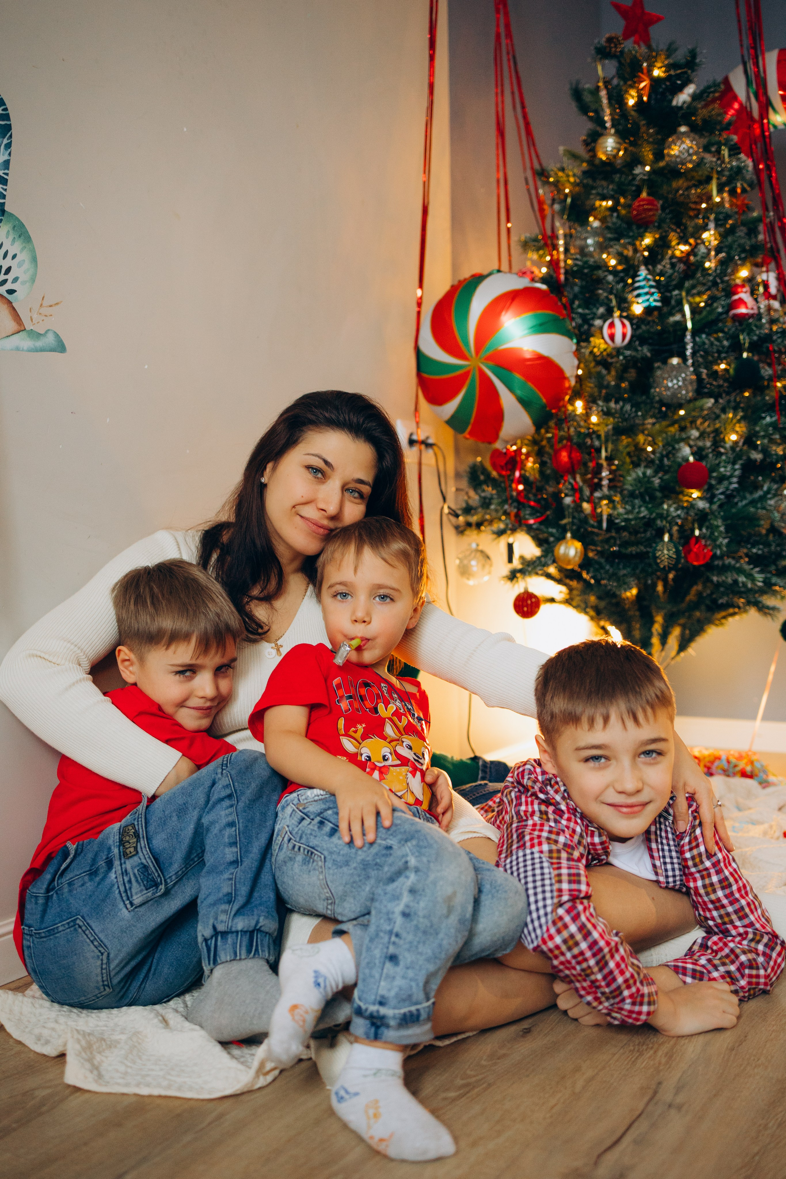 Семья — это тепло объятий и свет улыбок!. Фотограф Москва Светлана Кирюшина