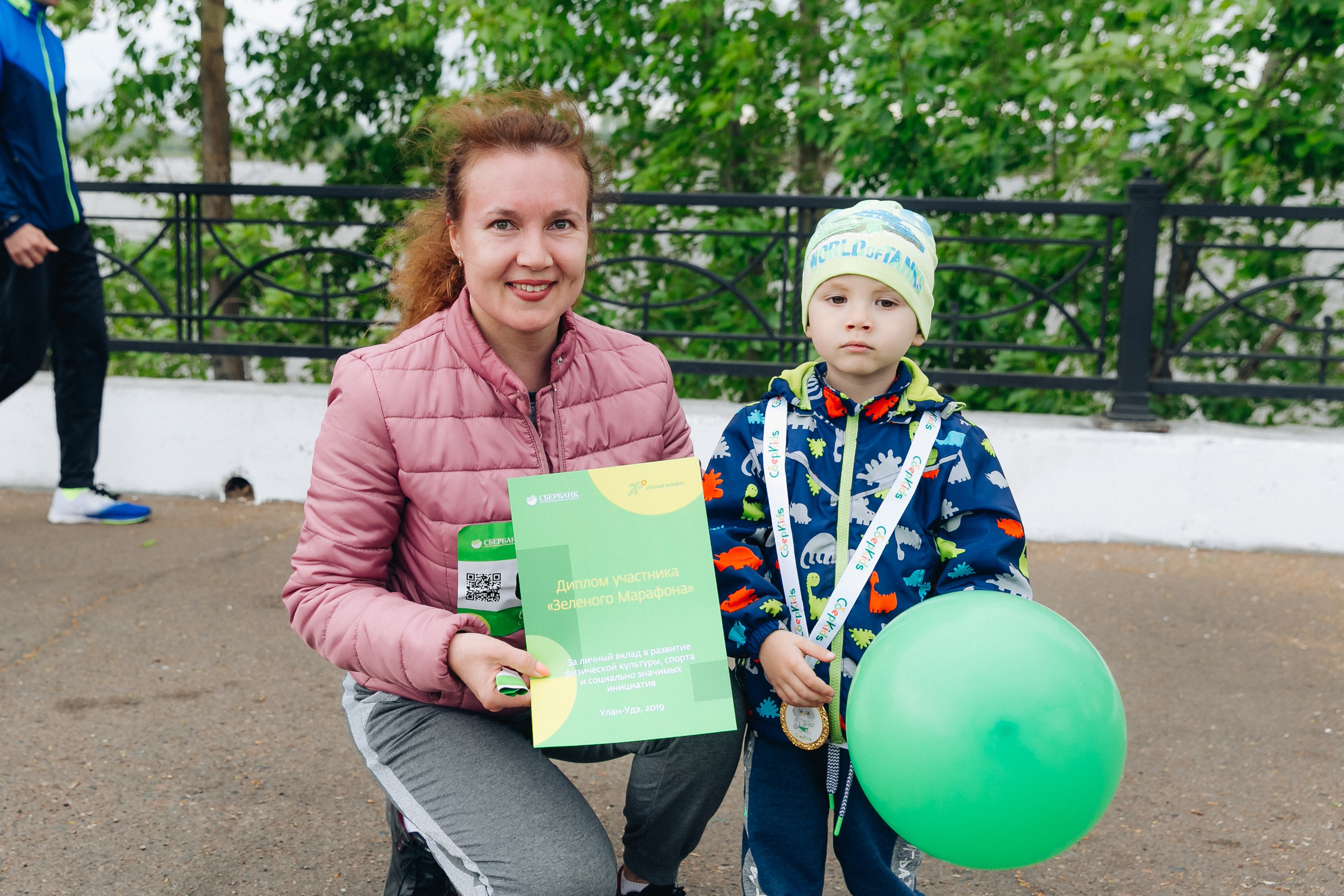 Зеленый марафон Сбербанка. Свадебный и семейный фотограф в Улан-Удэ