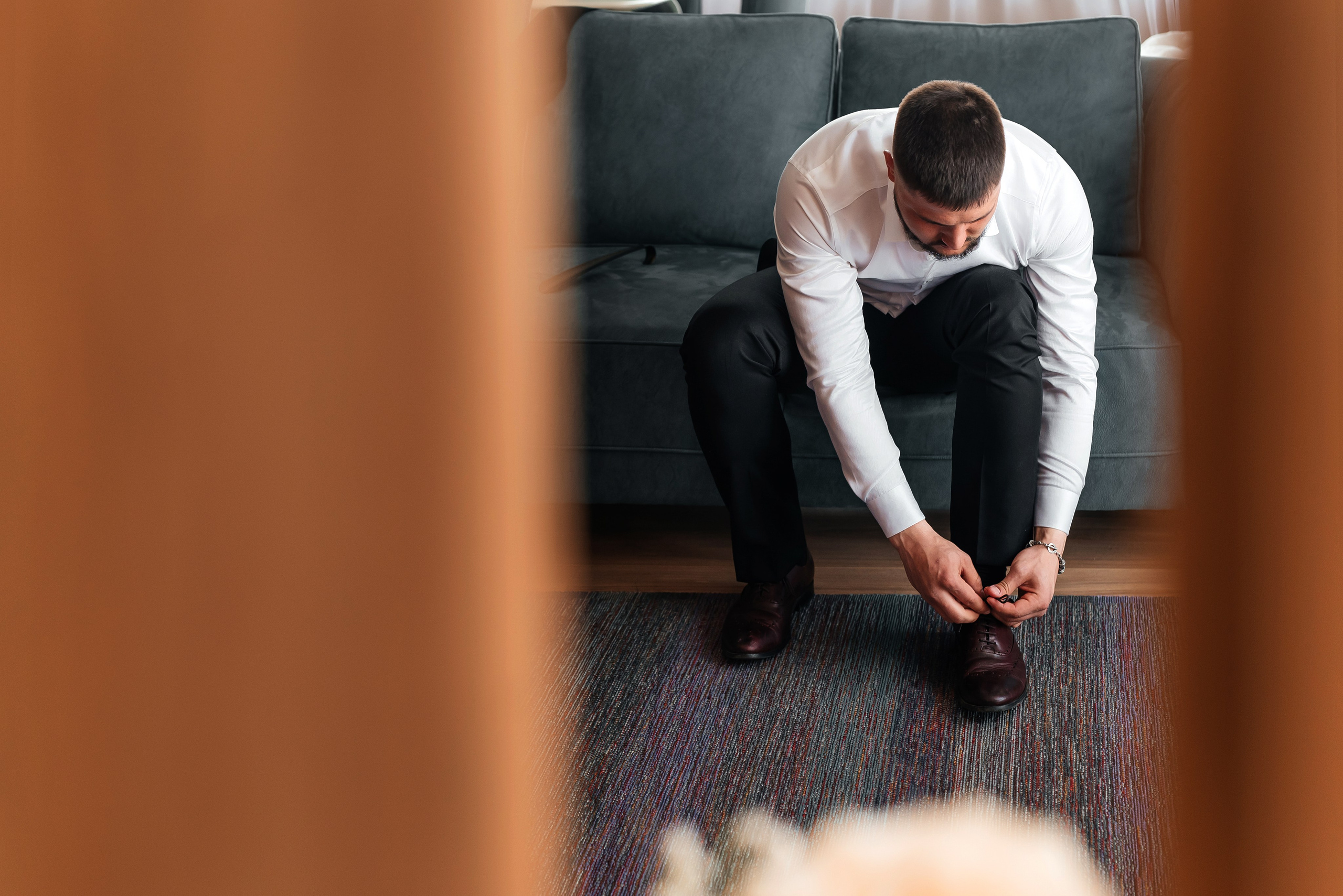 Свадебное утро в отеле у моря. Свадебный фотограф Елена Рякина