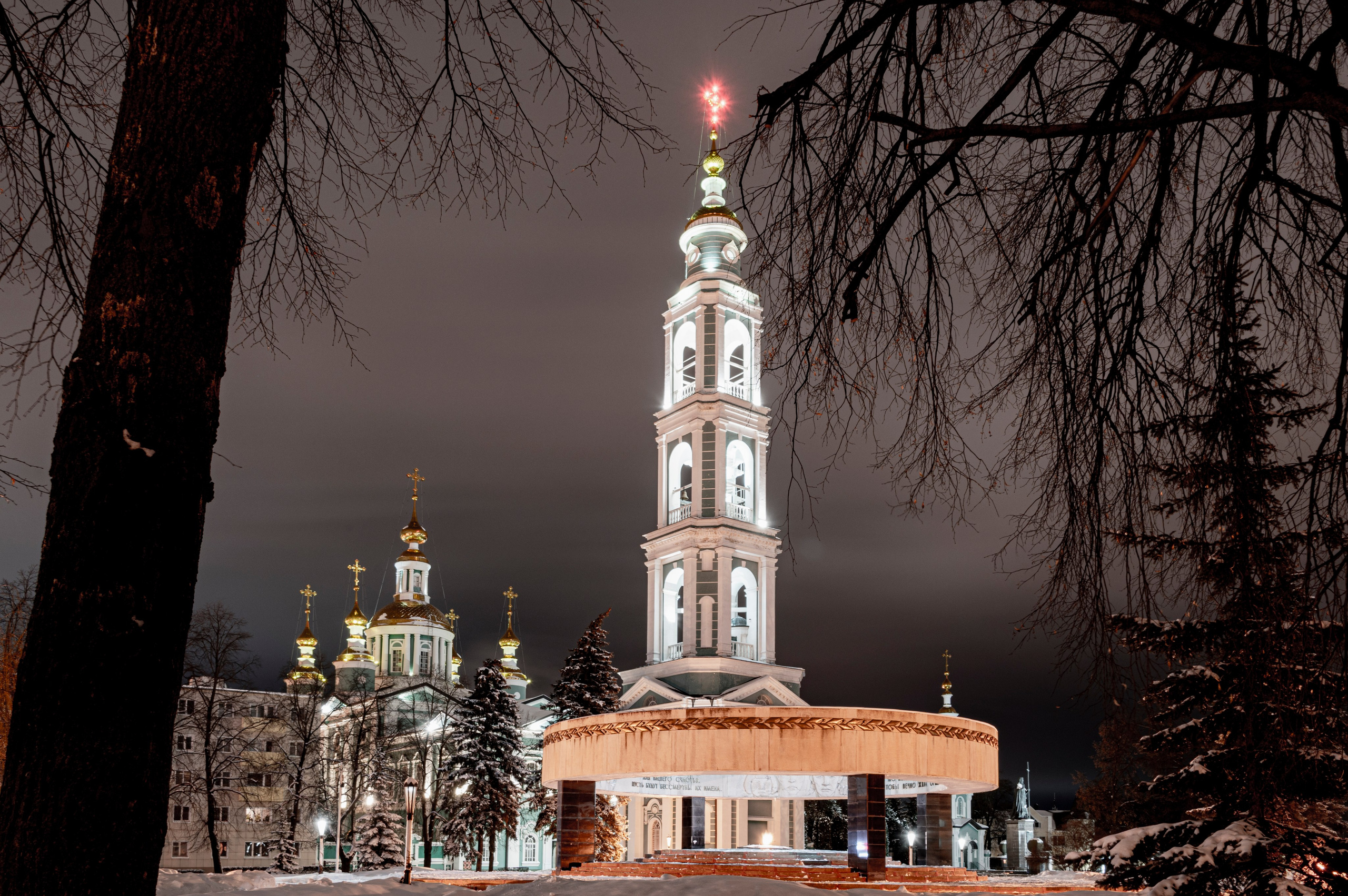 Январский Тамбов. 2024 год. Фотограф Роман Адлер