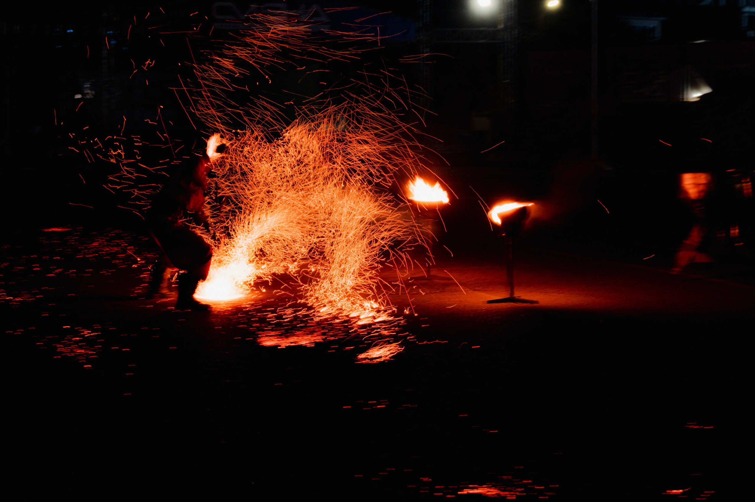 Файершоу. Фотограф Роман Адлер