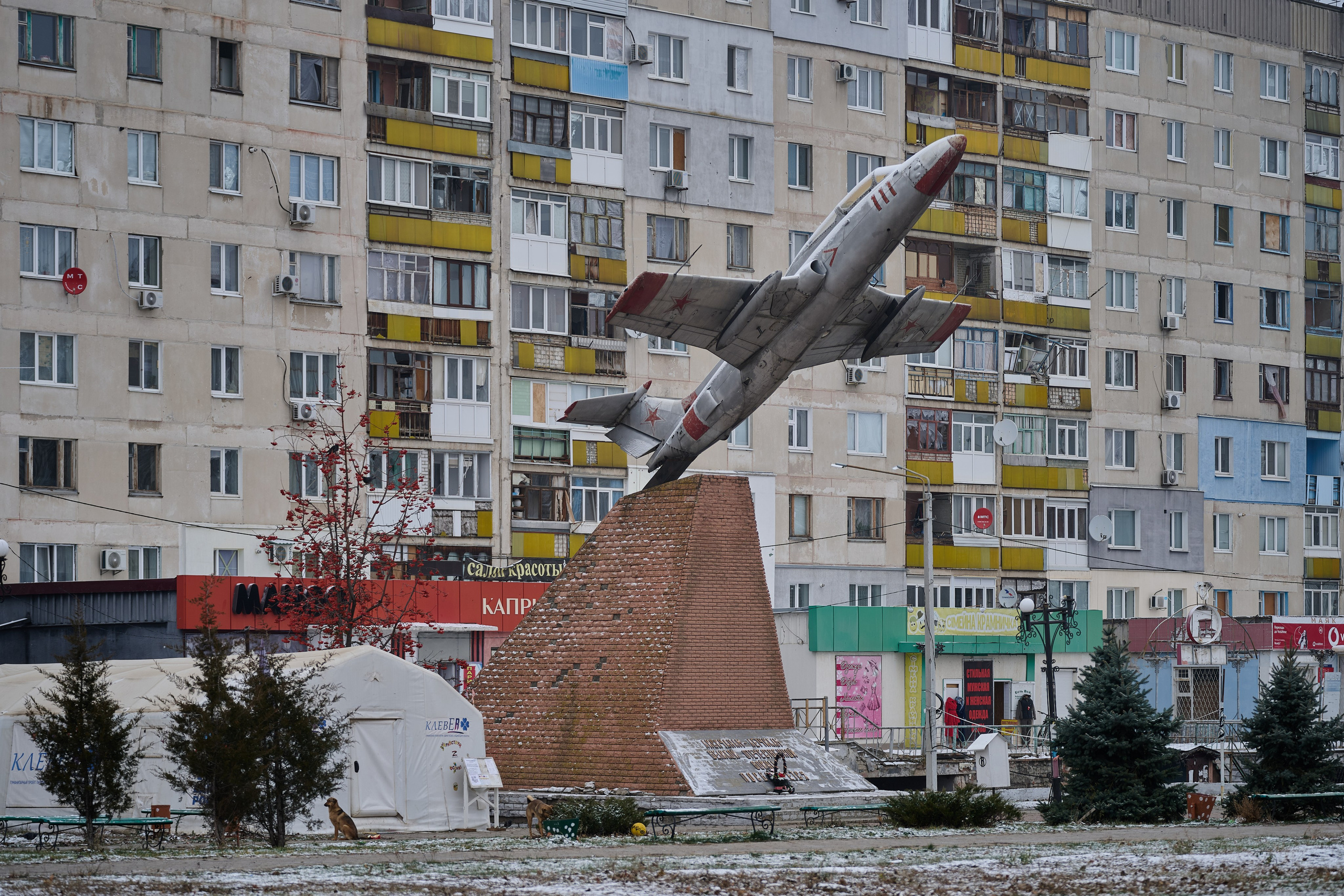 Лисичанск (Луганская область). Декабрь 2024 года. Фотограф Роман Адлер