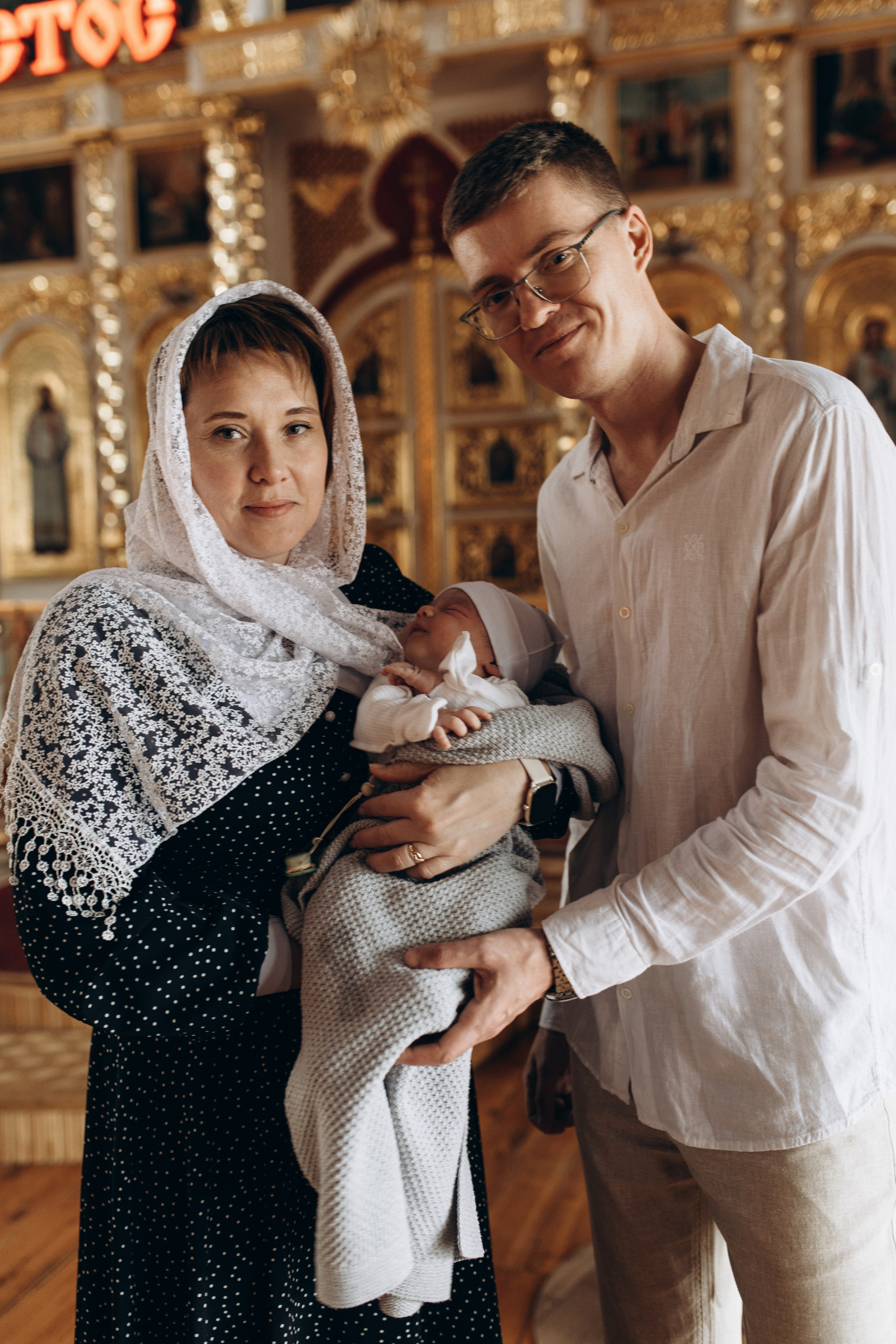 Крещение Лёвы. Самый теплый фотограф в Краснодаре Рябоконь Ксения