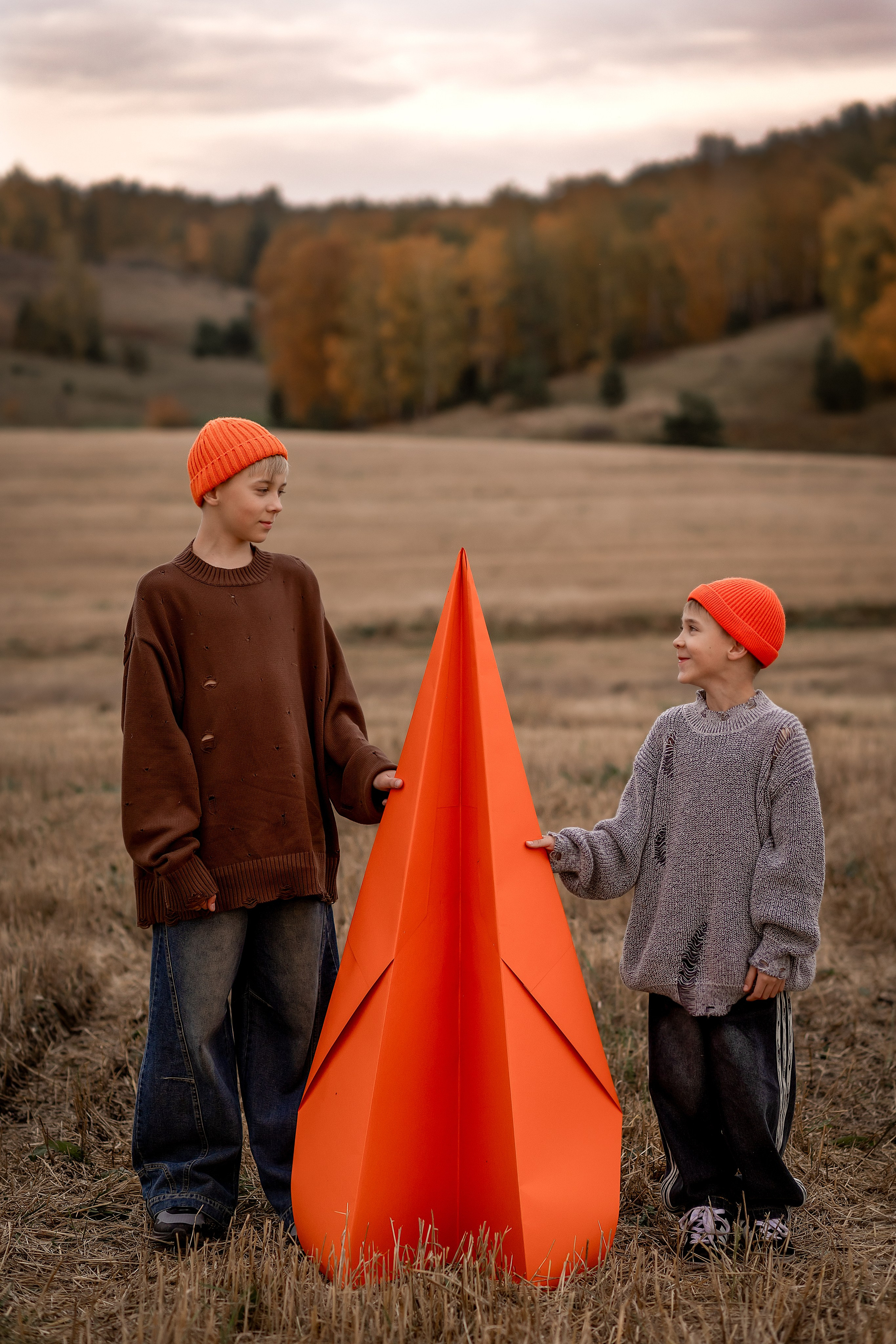 Оранжевое настроение. Детский и семейный фотограф в Красноярске Елена Коровкина