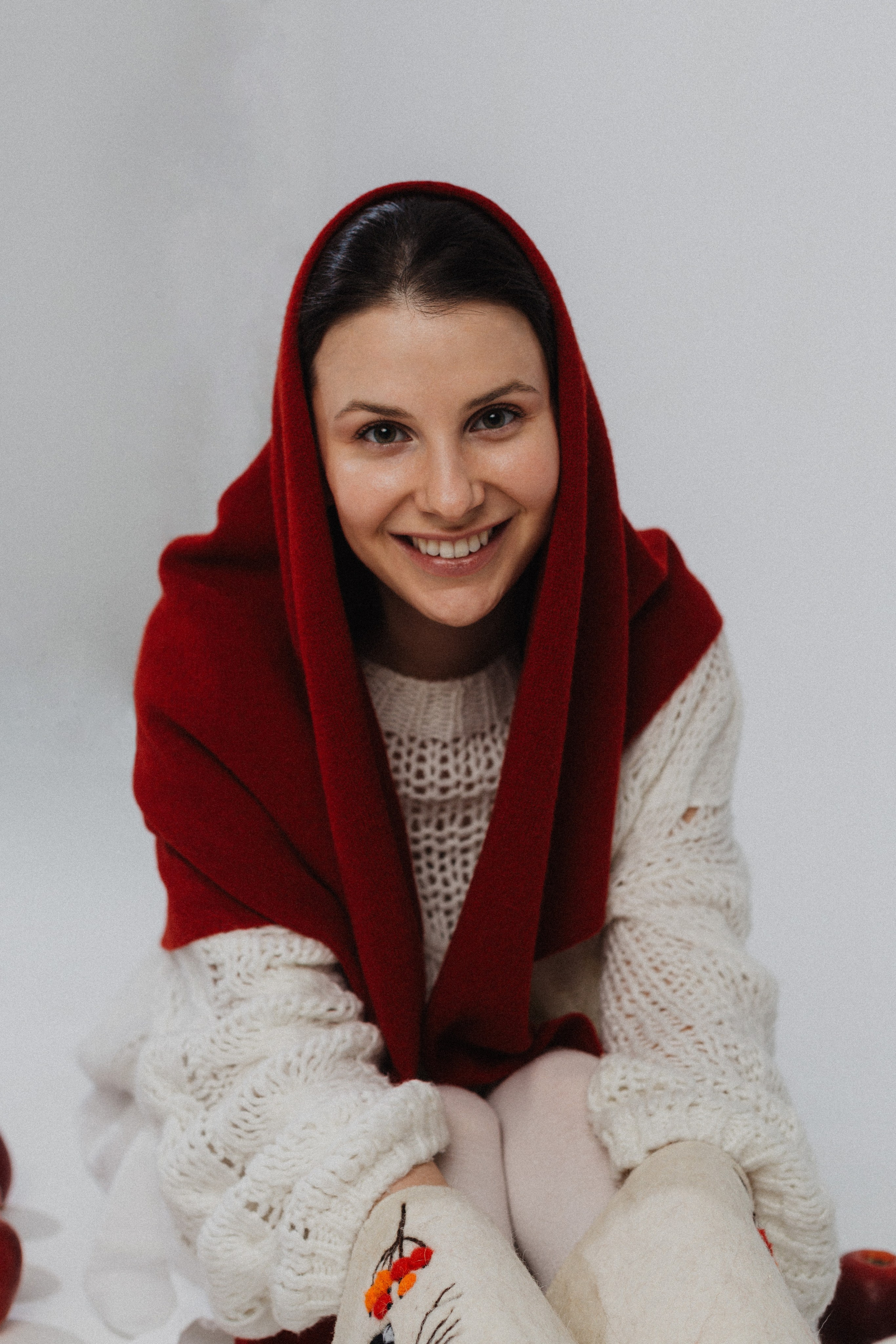 Аня с яблоками. Портретный фотограф Москва Юлия Трякина