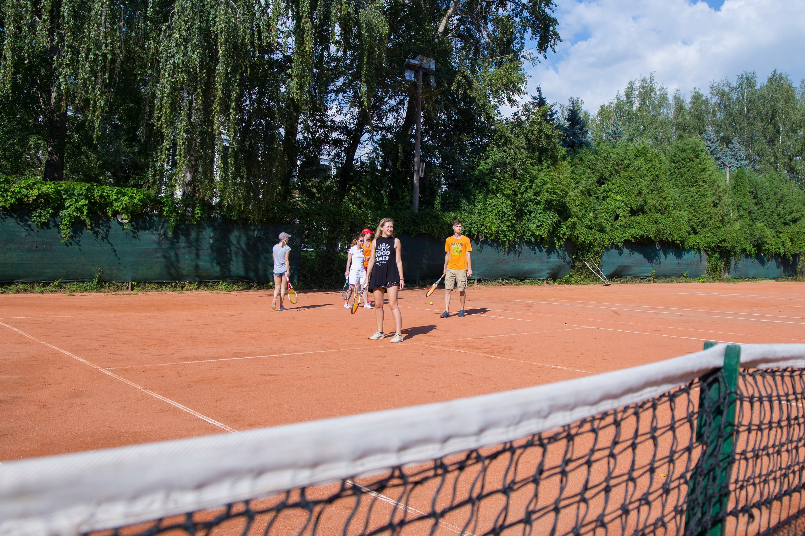 Мастер-класс по теннису | 21.08.2016. Галерея Фантим