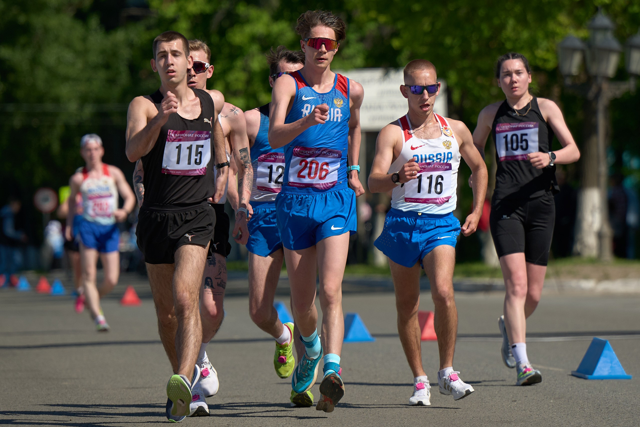 Чемпионат России по спортивной ходьбе 2025. Спортивный репортажный фотограф в Ижевске Сергей Мерзляков