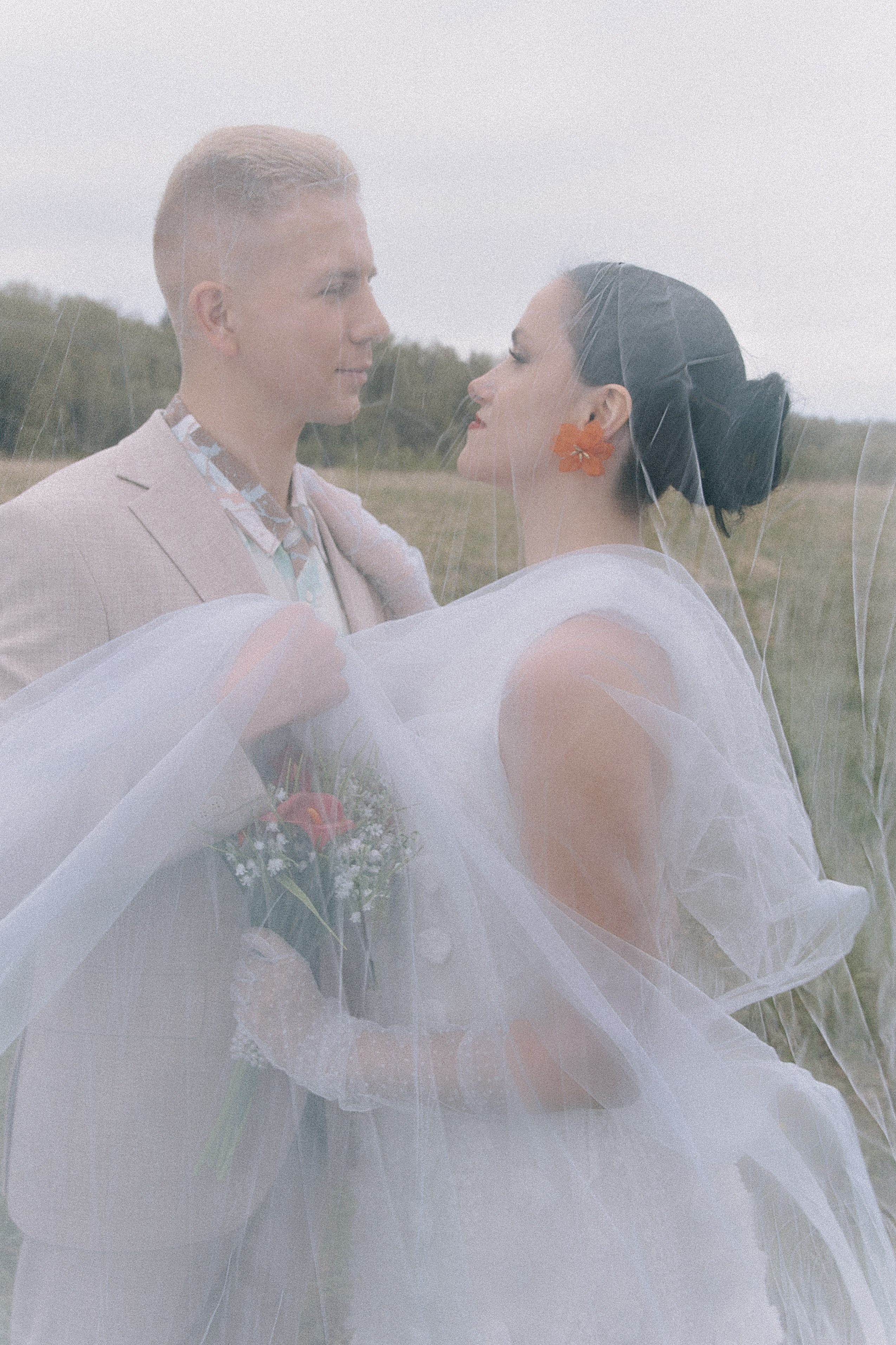 Свадьба Роман-Мария «Воздух». Свадебный/Портретный фотограф снимаю в Москве