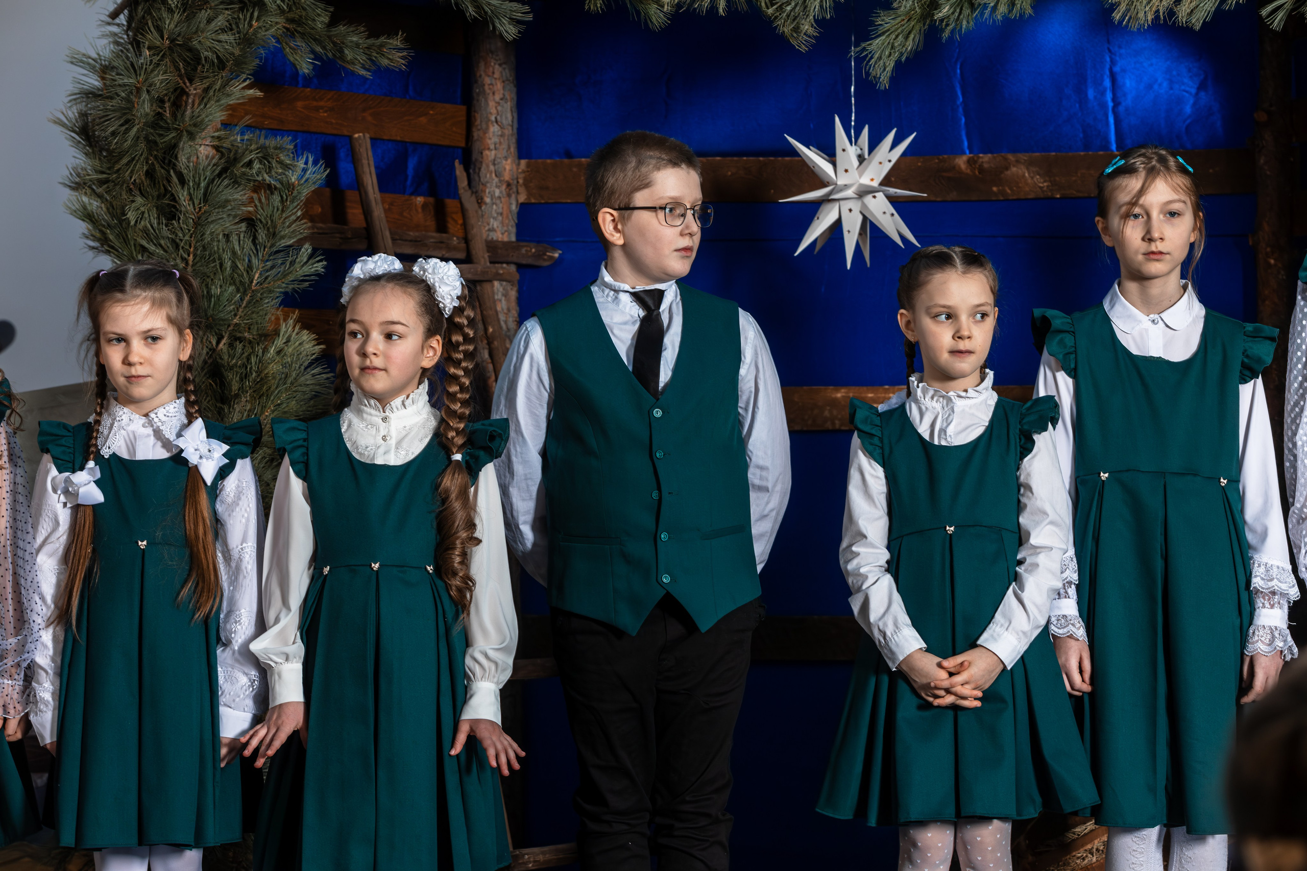 Рождество Воскресная школа 2025. Фотограф Таинств Крещение и Венчания г. Магадан Власова Ульяна