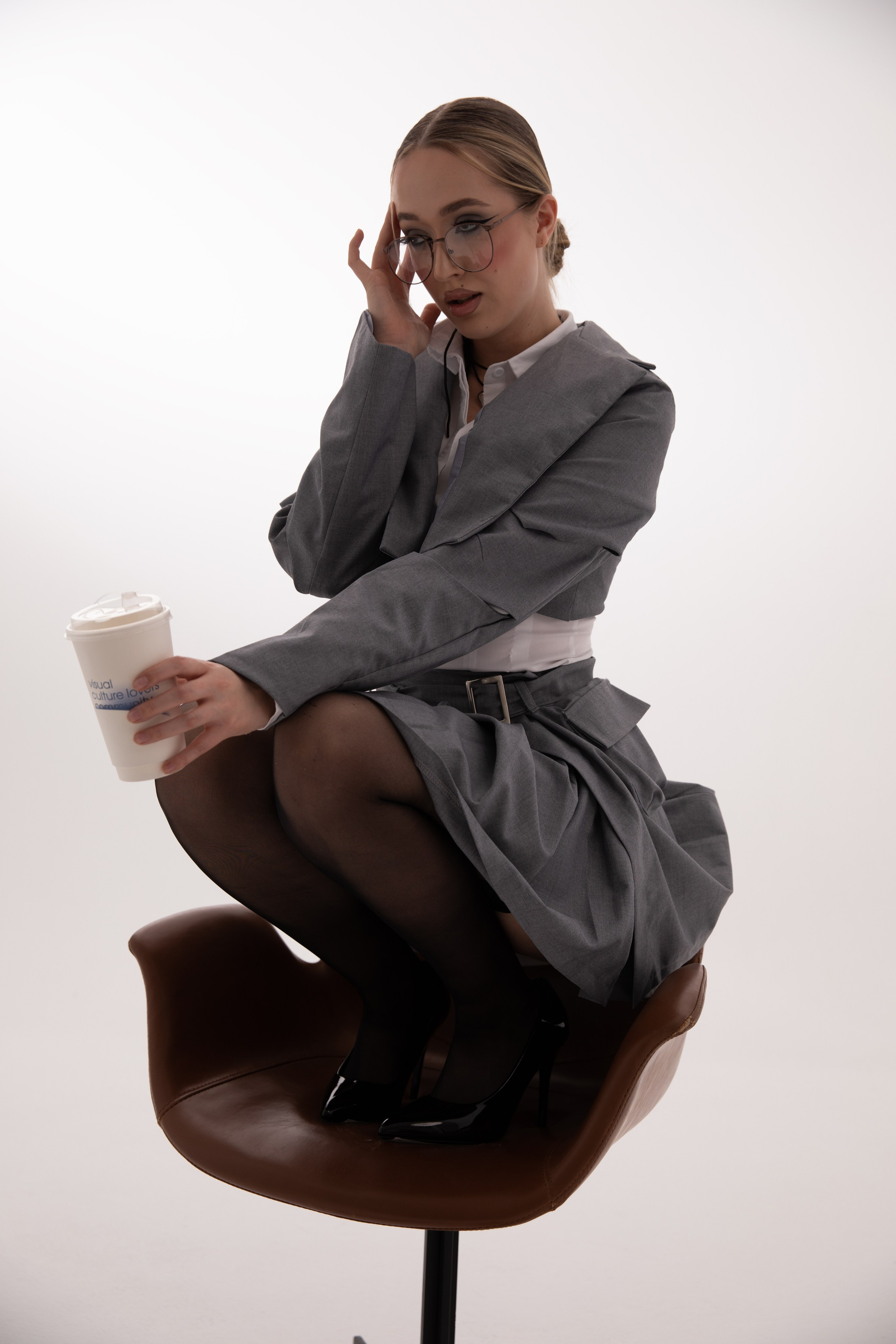 Retouching a full-length portrait