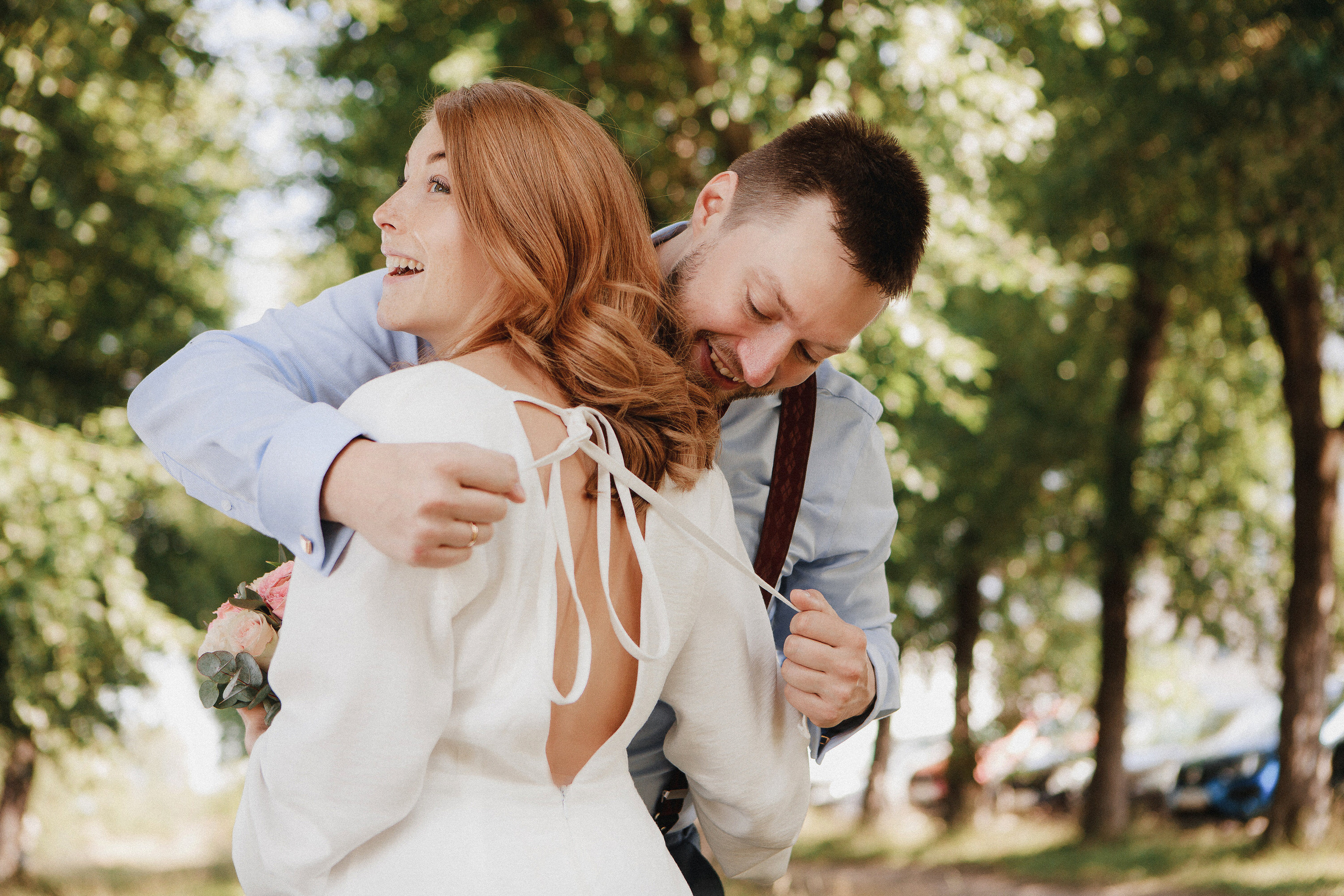 Свадебная съемка на набережной, летняя свадьба. Свадебный и портретный фотограф в Архангельске Илья Труфанов