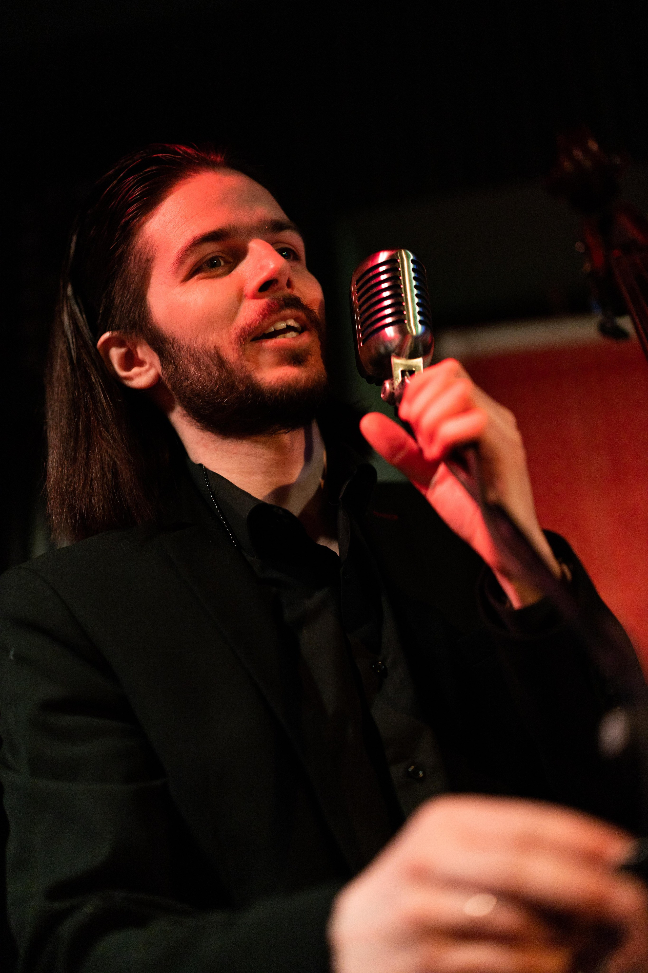 Film backstage. VICTORIA SHU