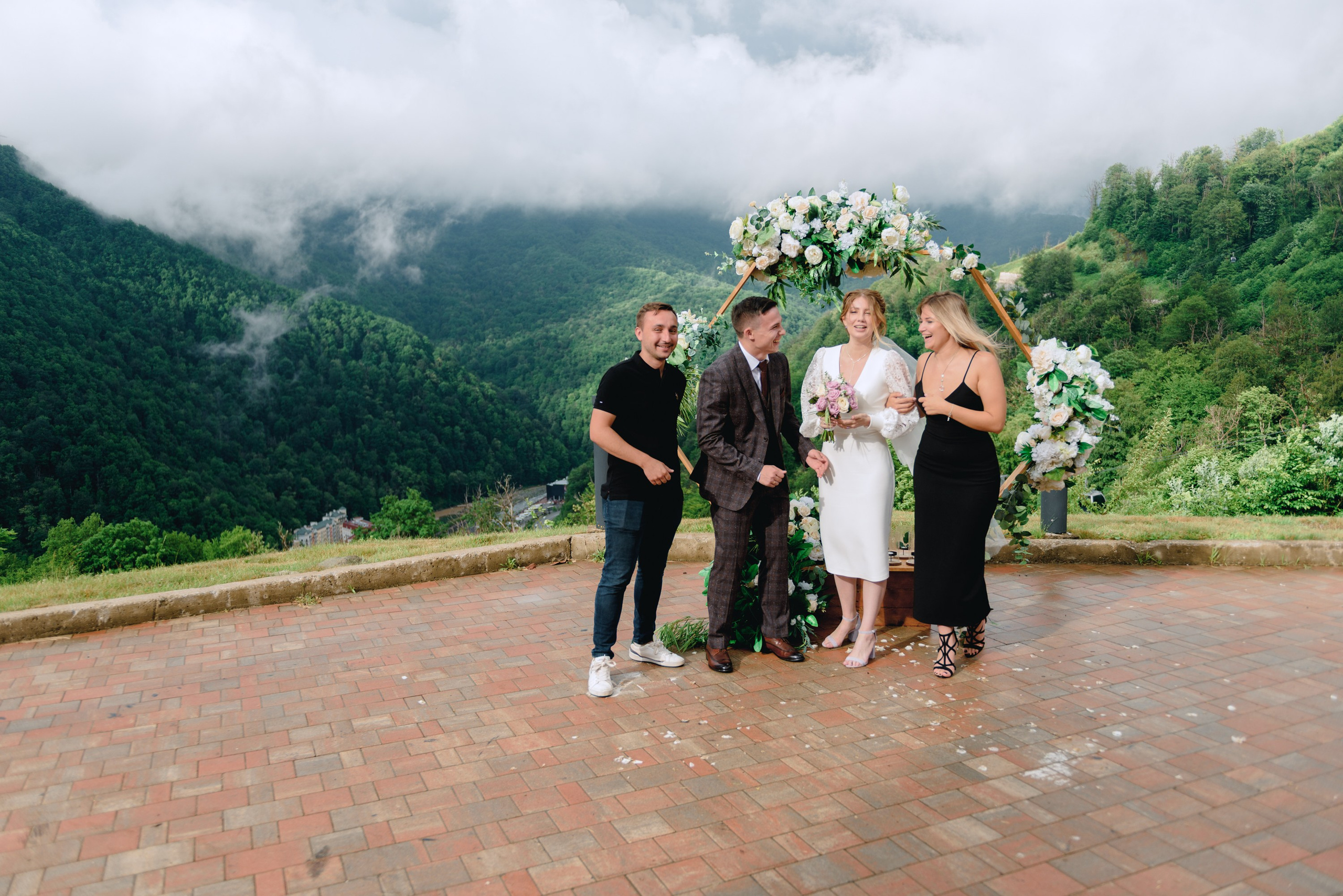 Wedding in Kazbegi Georgia