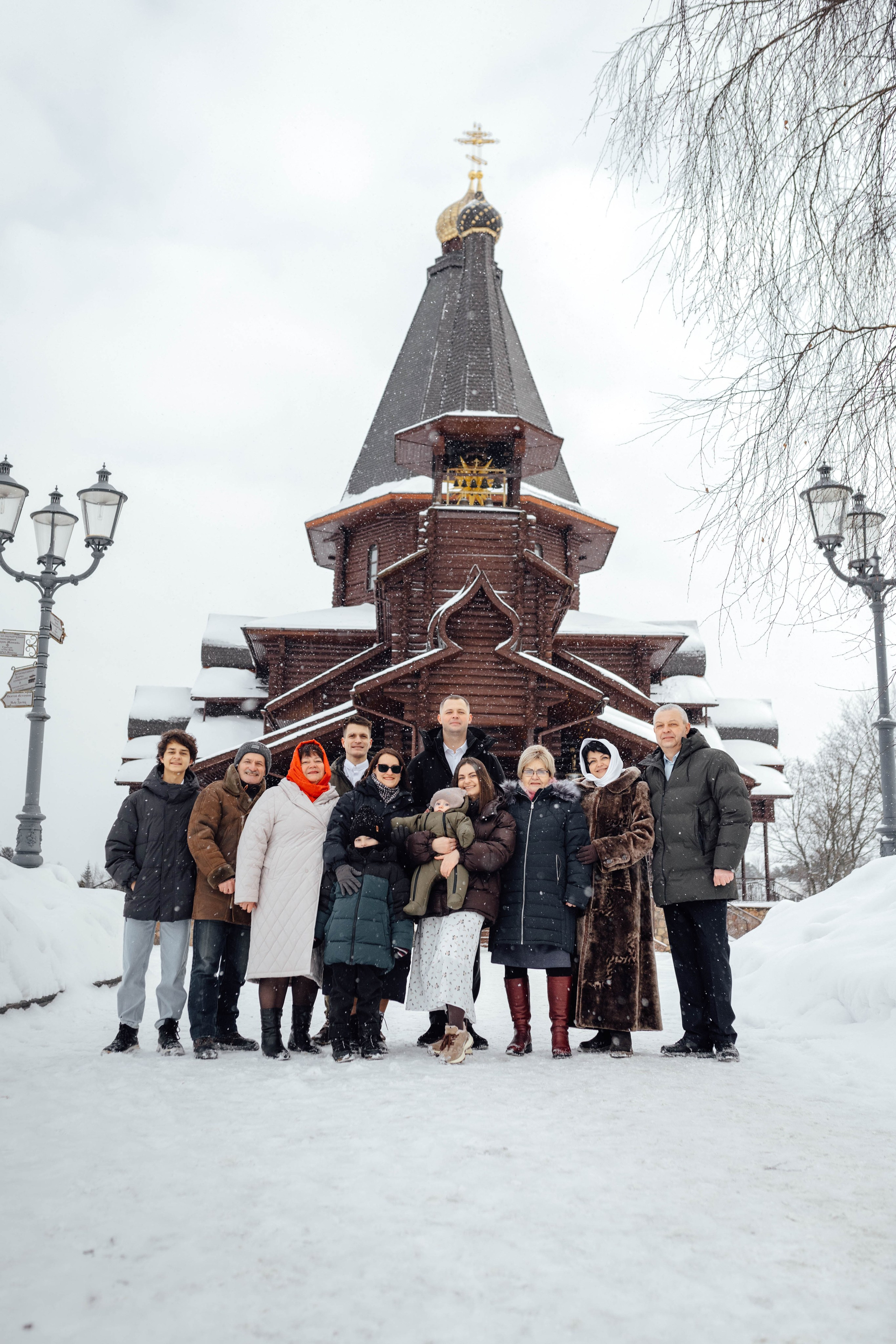 Крещение Матвея, храм Святой Троицы, декабрь 2025