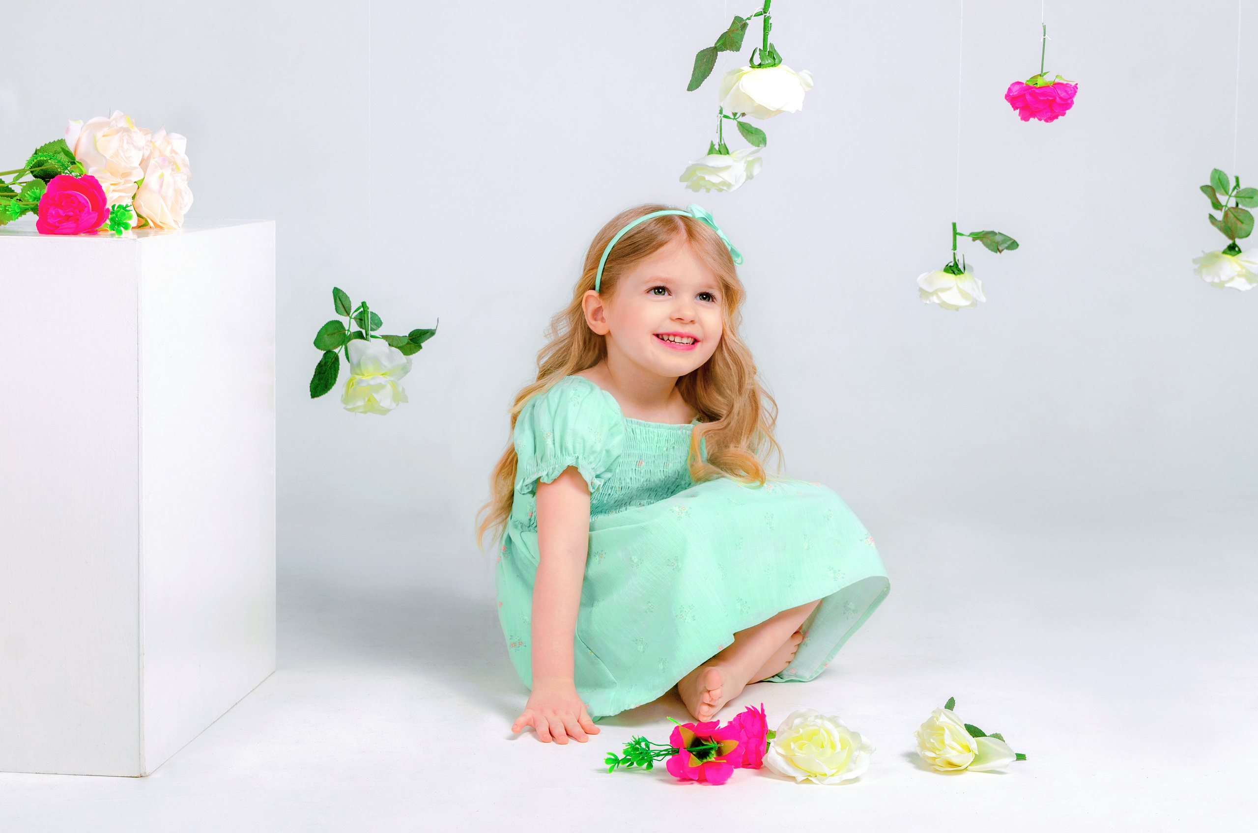 Нежные образы детей в фотостудии. Фотографы для фотосессий в Новосибирске
