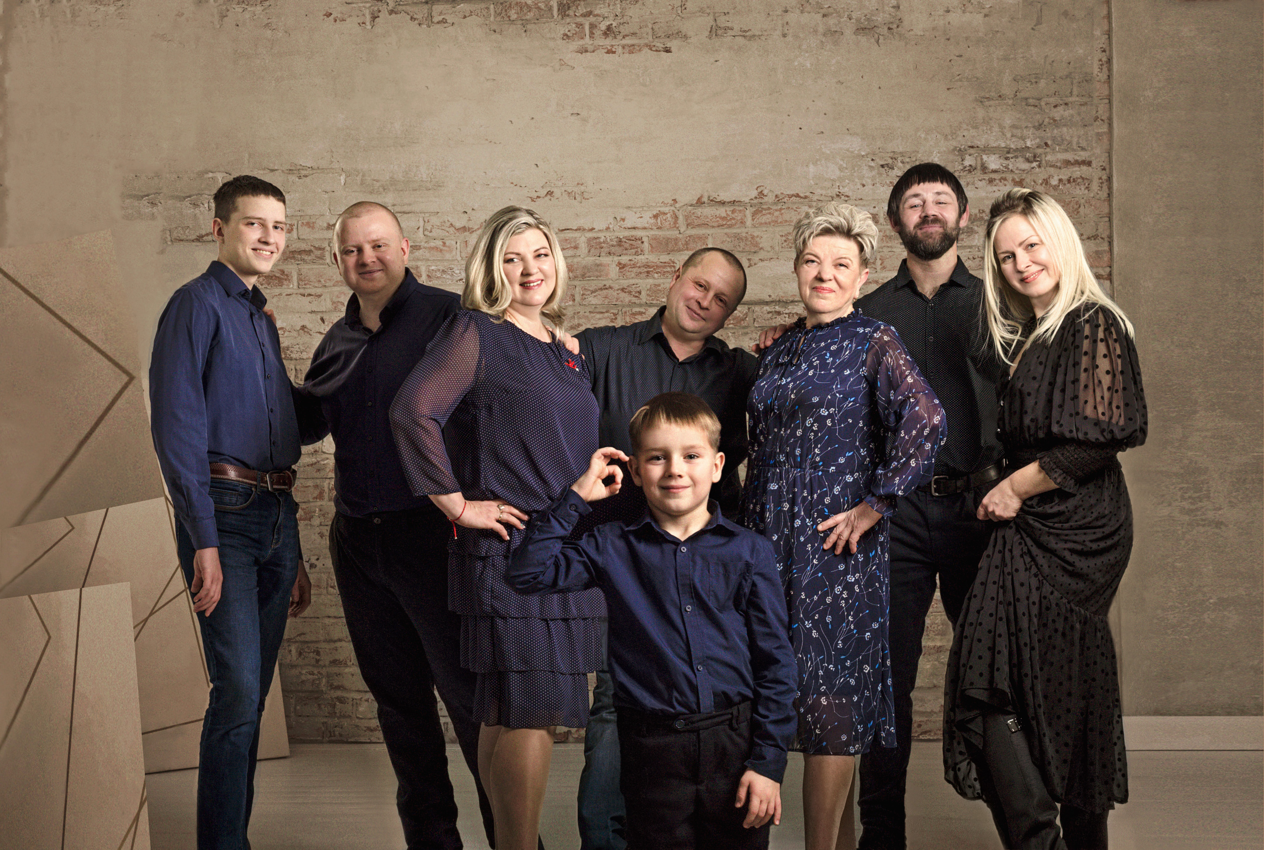 Фотопортреты детей совместно с взрослыми. Фотографы для фотосессий в Новосибирске