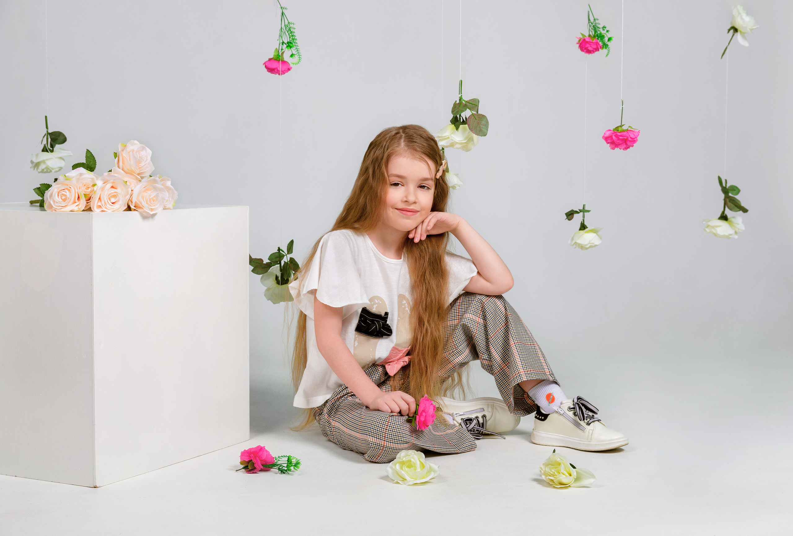 Нежные образы детей в фотостудии. Фотографы для фотосессий в Новосибирске