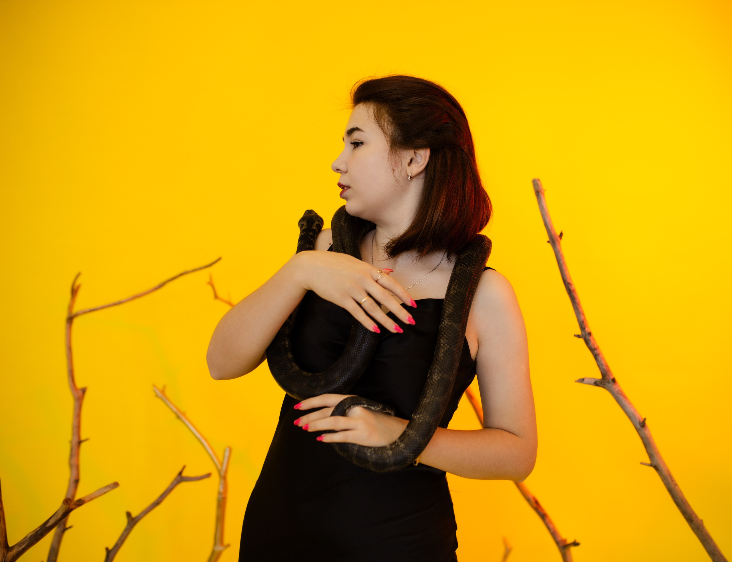 Фотосессии со змейкой. Свадебный и семейный фотограф Виолетта в Липецке