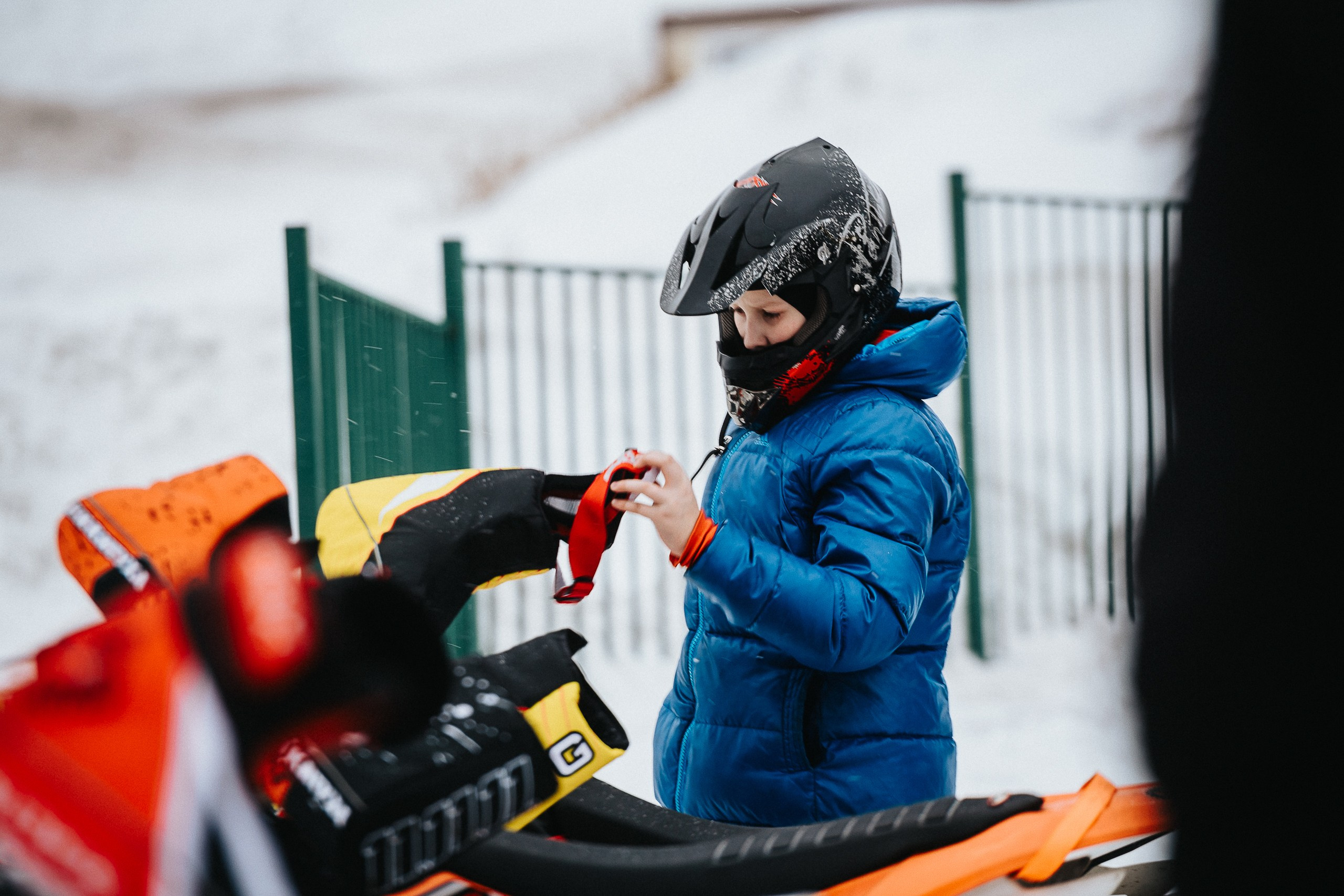 29.12.2024 — Праздничная тренировка на мотоциклетной трассе Люскус. Репортажный фотограф в Кемерово