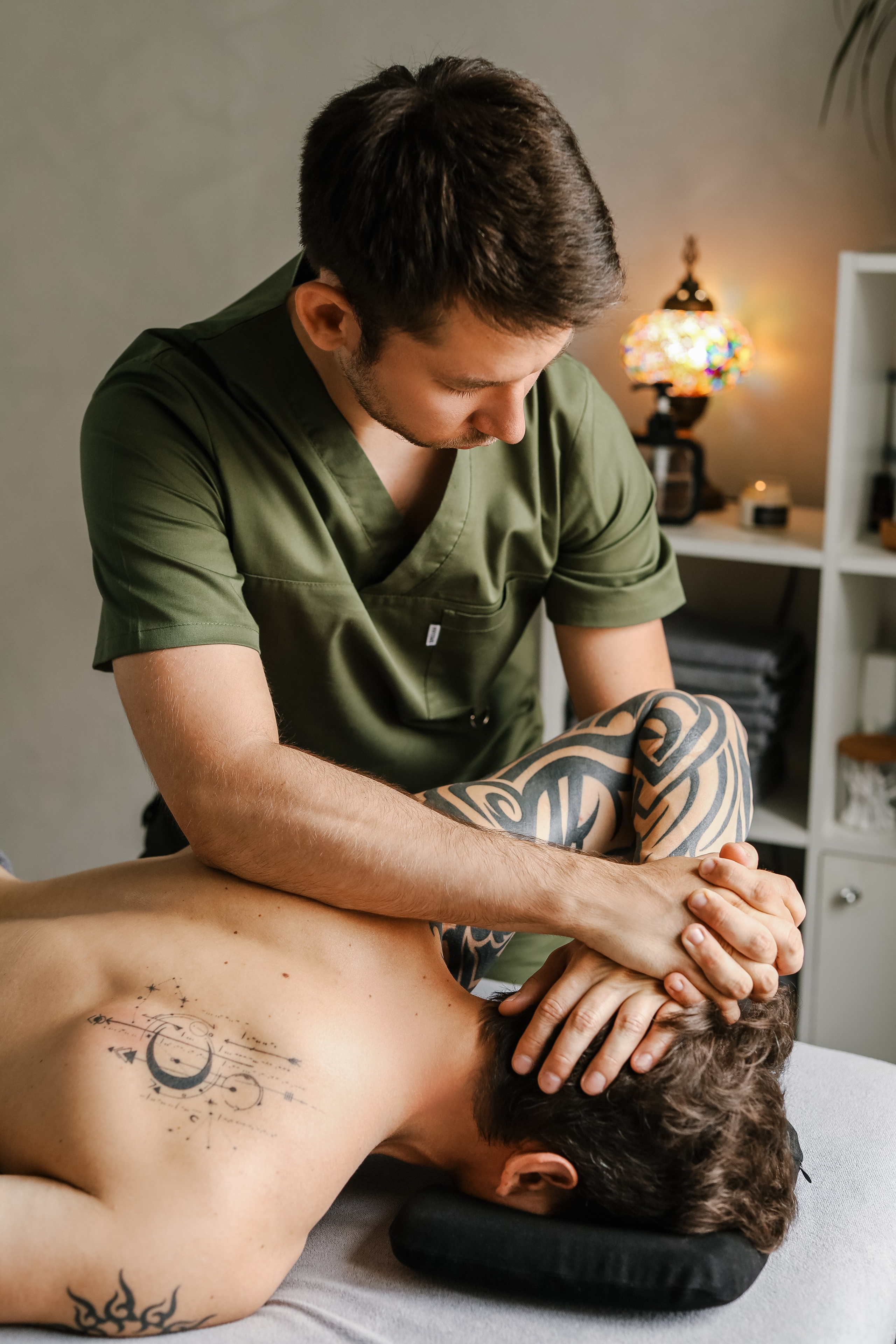 Студия массажа Альма. Фотопродакшн продающего контента