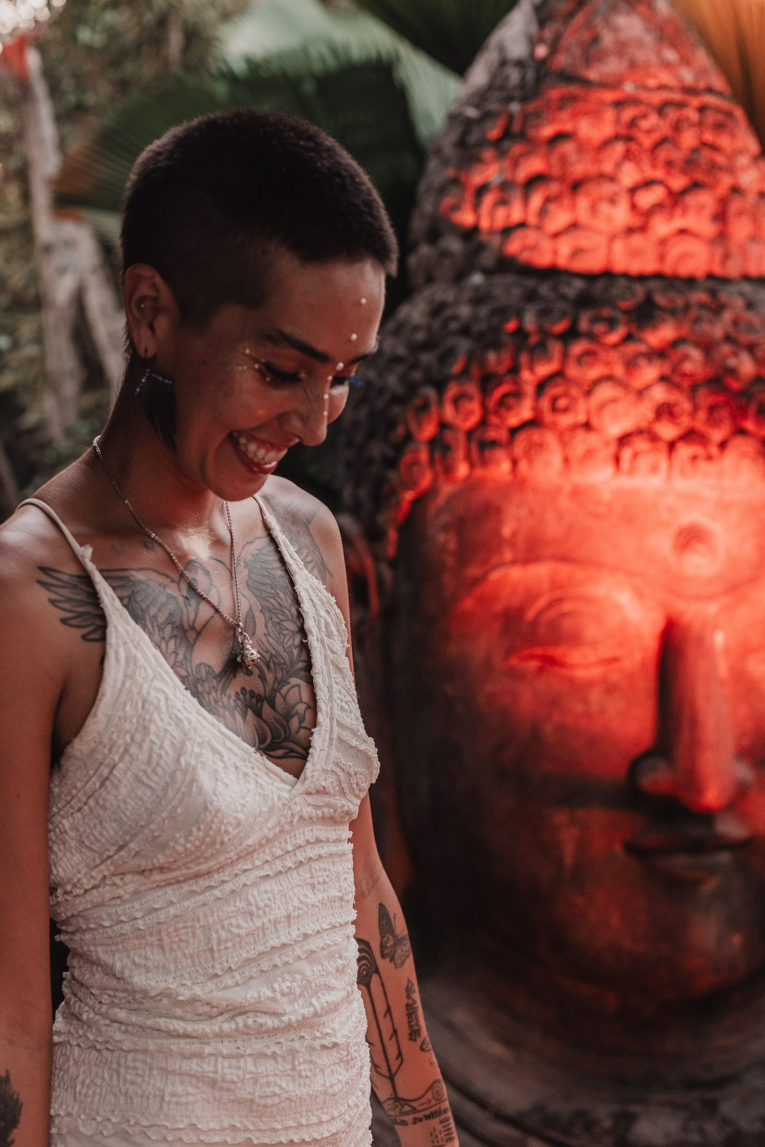 Navaratri w Bhakti Bliss at Dragon tea temple. Мариам Багдасарян