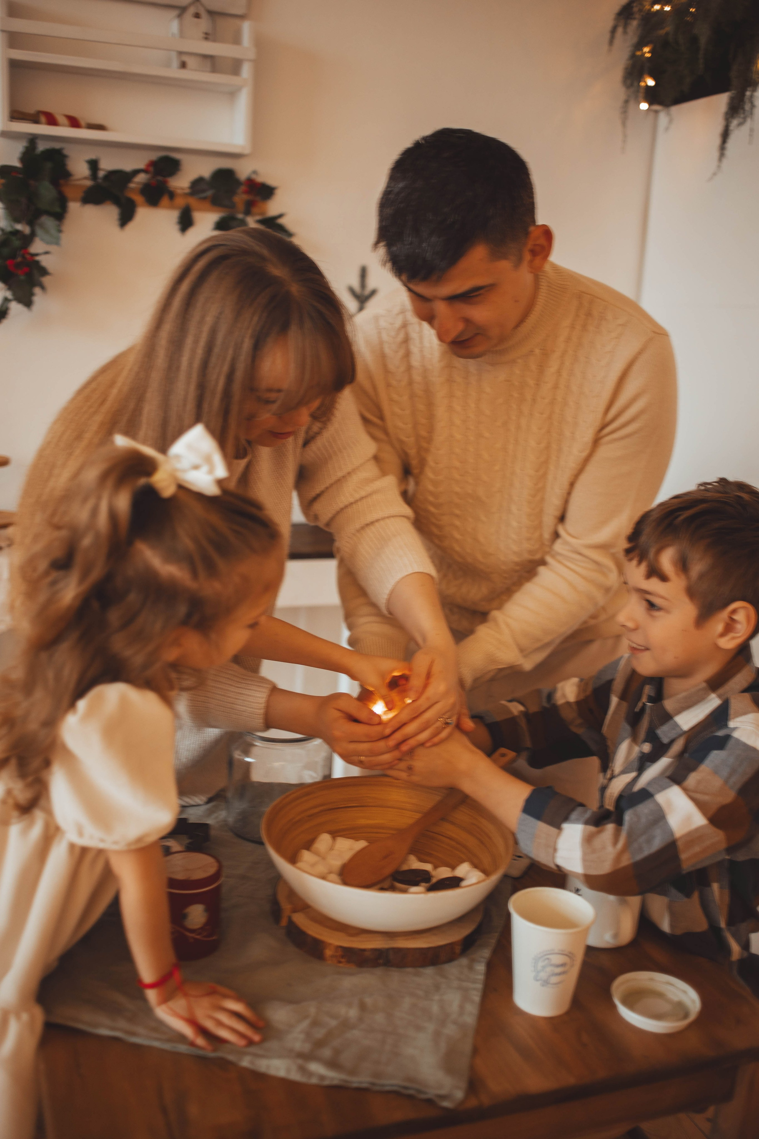 Новогодняя семейная история. Фотограф в Краснодаре Евгения Михаевич