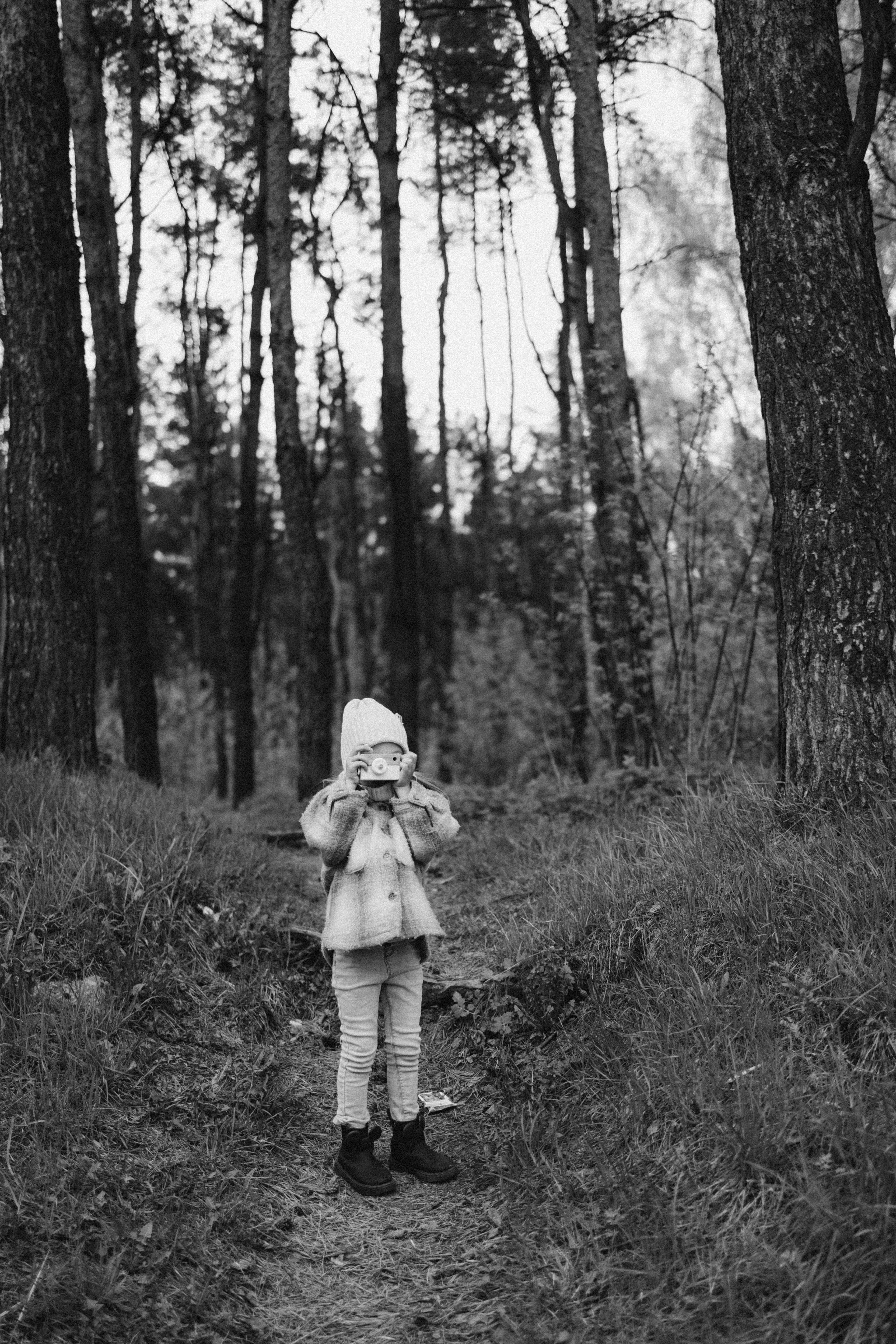 Прогулка в лесу. Семейный фотограф Москва Калининград СПб