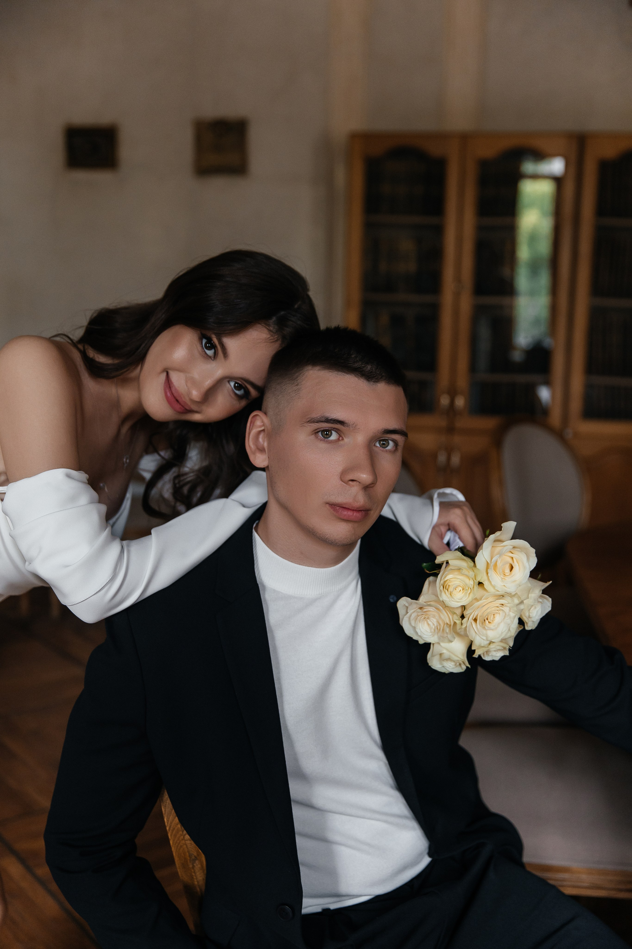 Даниил и Анастасия. Свадебная фотосессия в Библиотеке-читальне им. А. С. Пушкина. Фотограф и видеограф Анна Домашенко