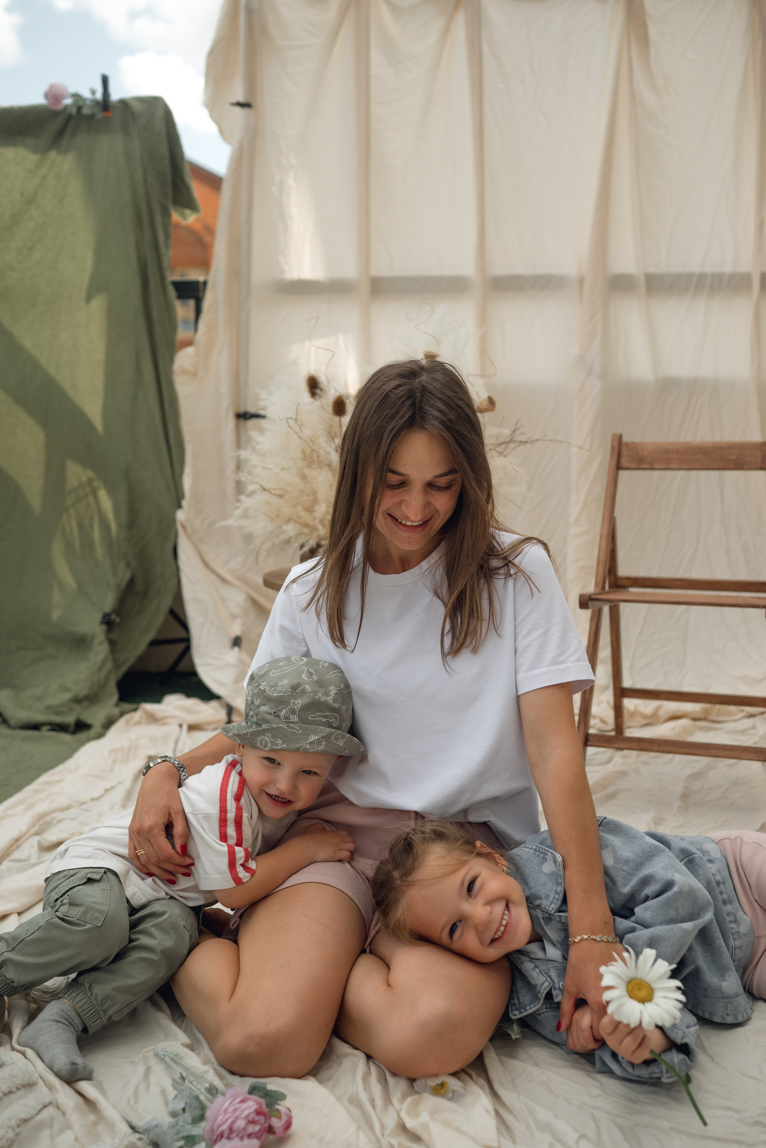 На крыше. Семейный и детский фотограф в Москве Князева Диана