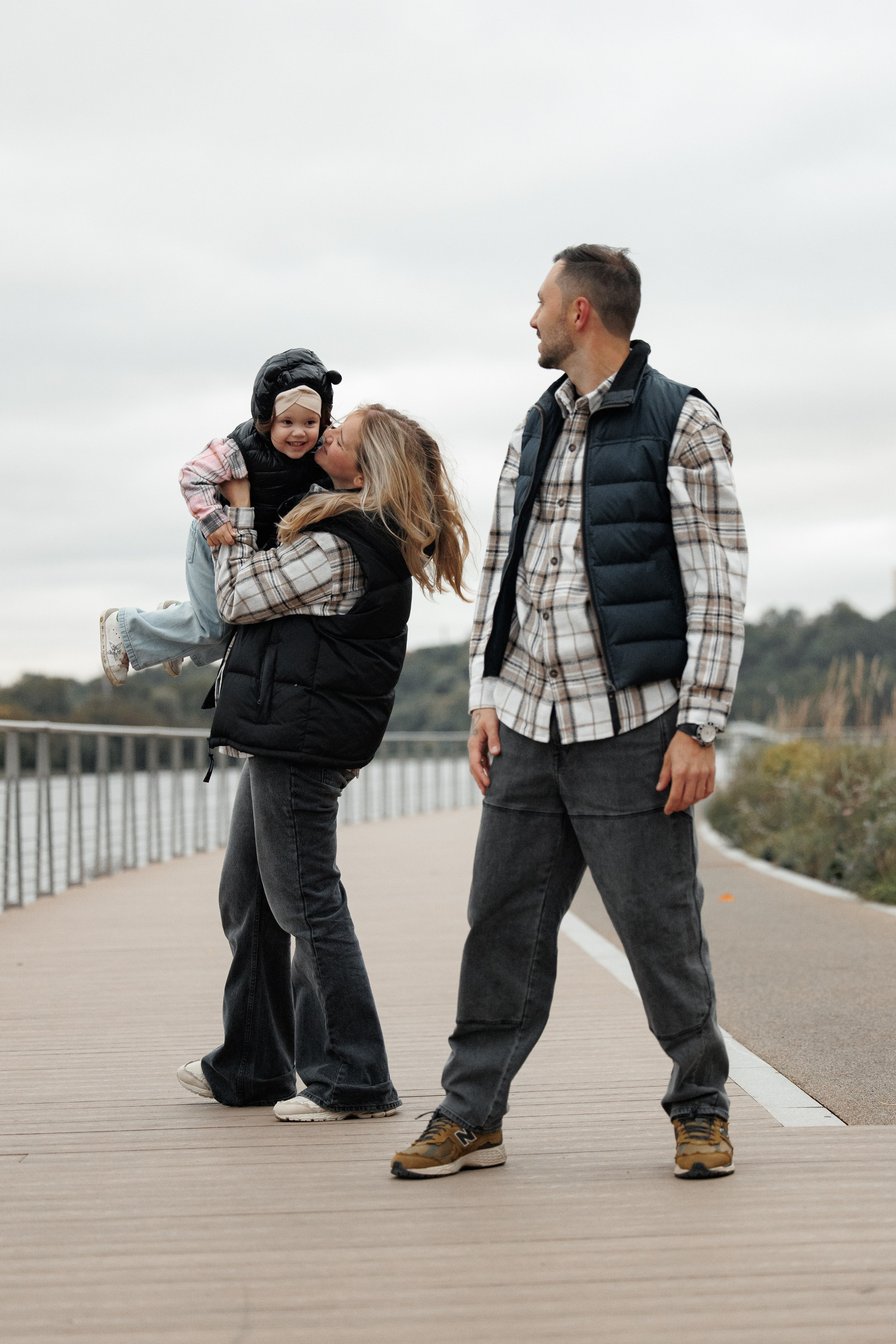 Настя, Денис и Маша