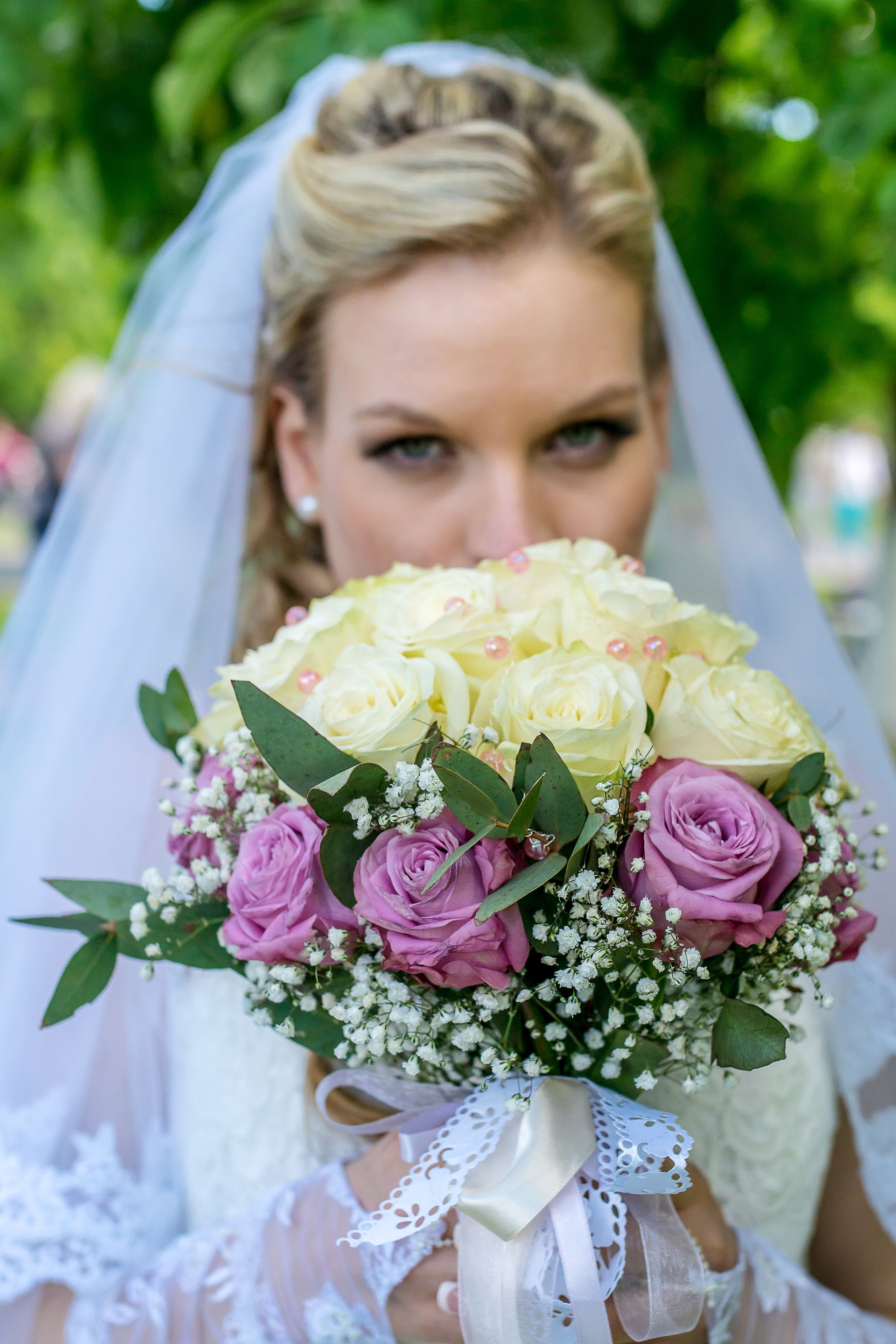 Свадебная прогулка в усадьбе Кусково. Фотограф Владимир Артамонов