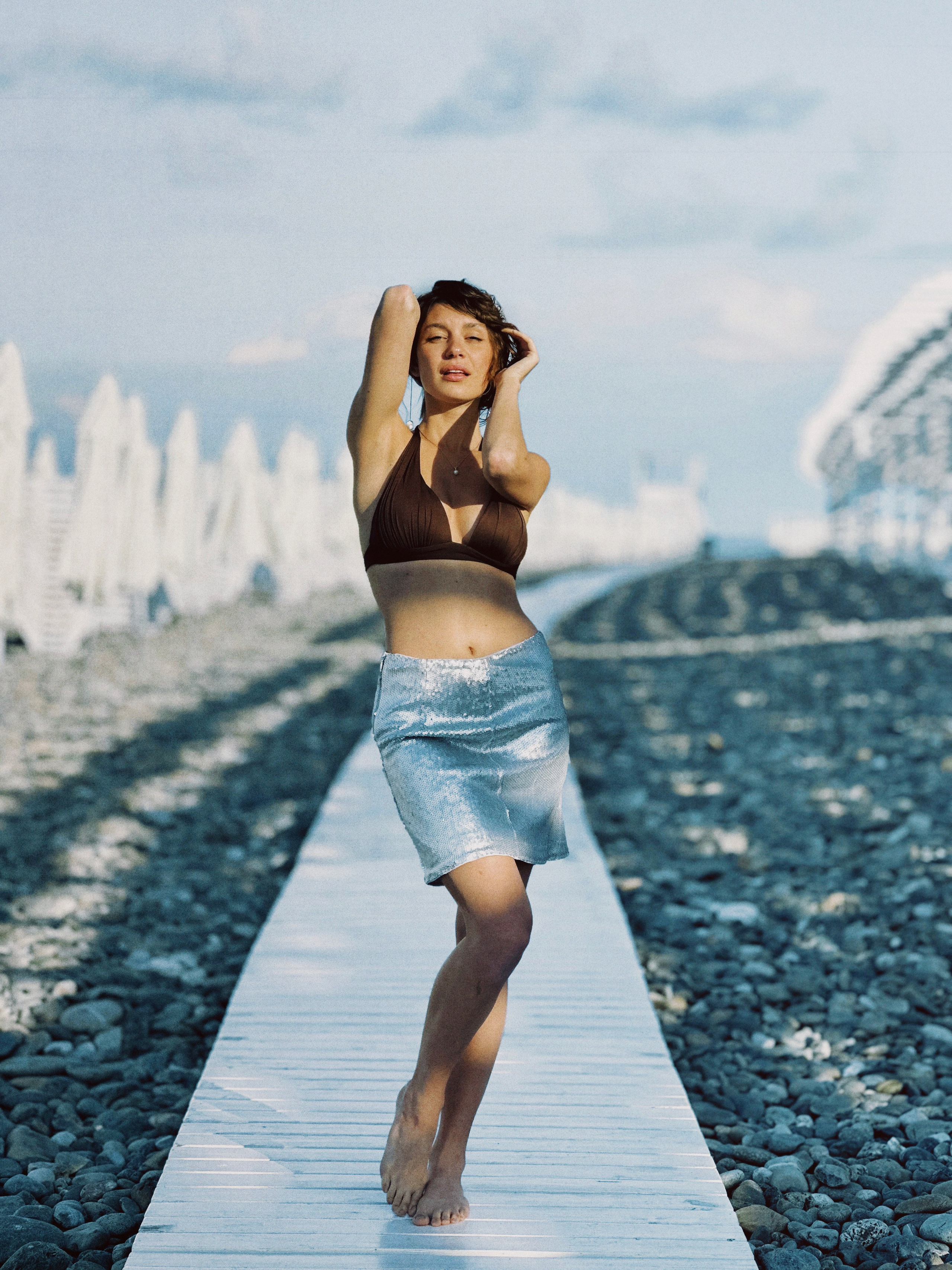 Retro summer beach. Чувственный мобильный фотограф в Казани и Сочи Дьяченко Дарья