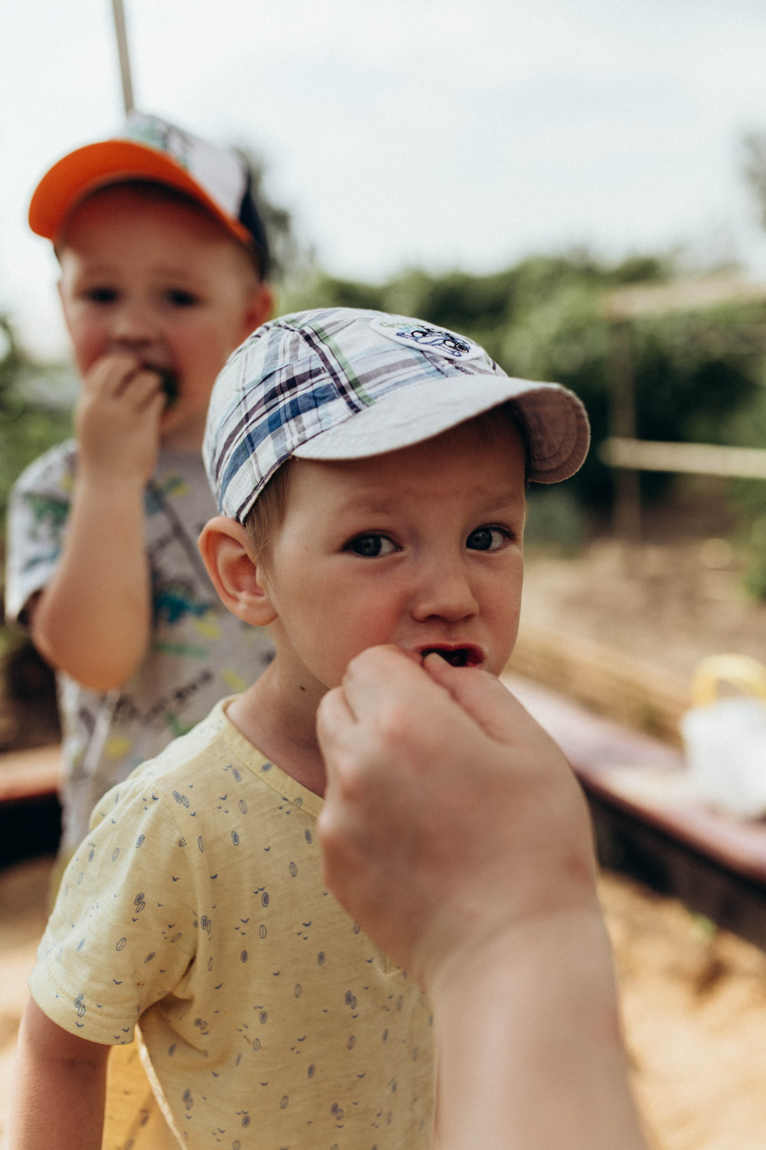 У бабушки в деревне. Фотограф новорожденных Серпухов, Протвино, Москва I Марина Бурмистрова