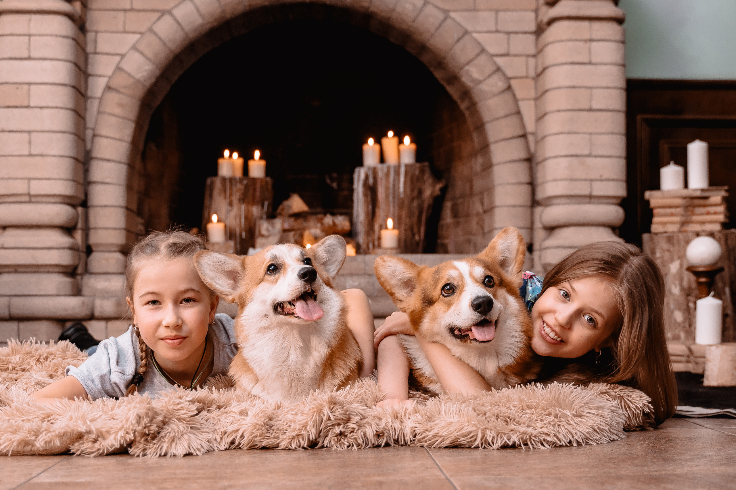 Питомник корги 2022. Модель подросток Кристина Шэр в Москве