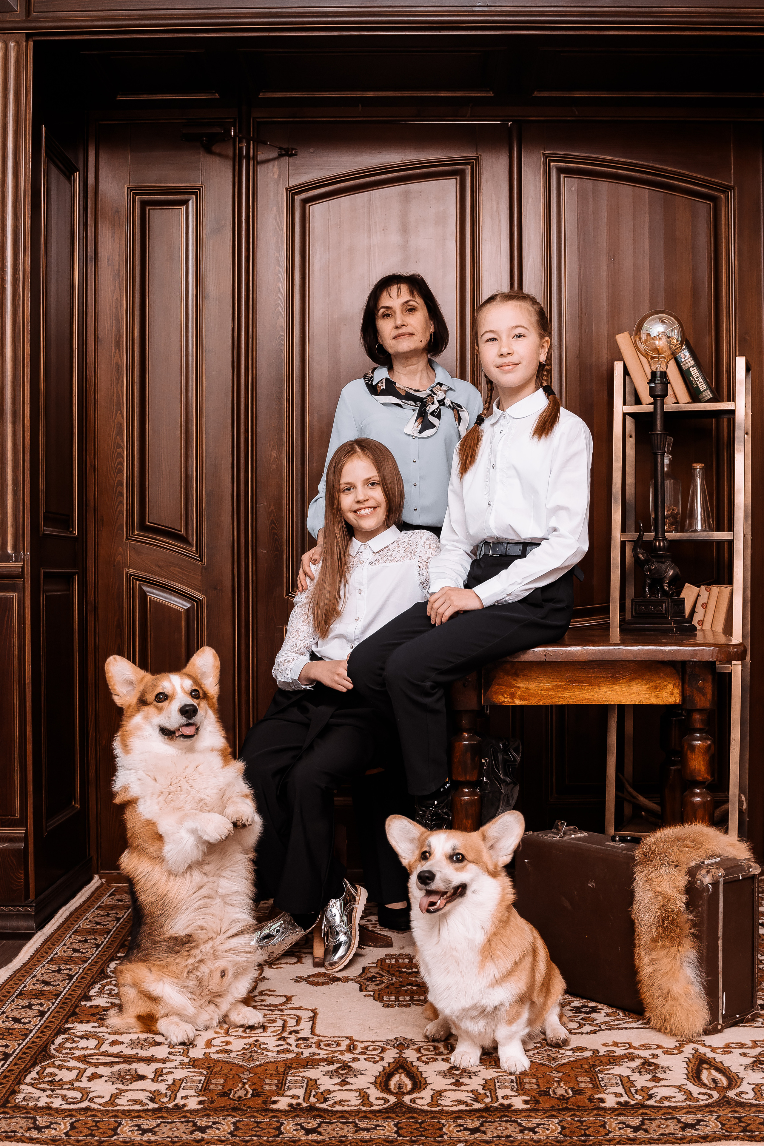 Питомник корги 2022. Модель подросток Кристина Шэр в Москве