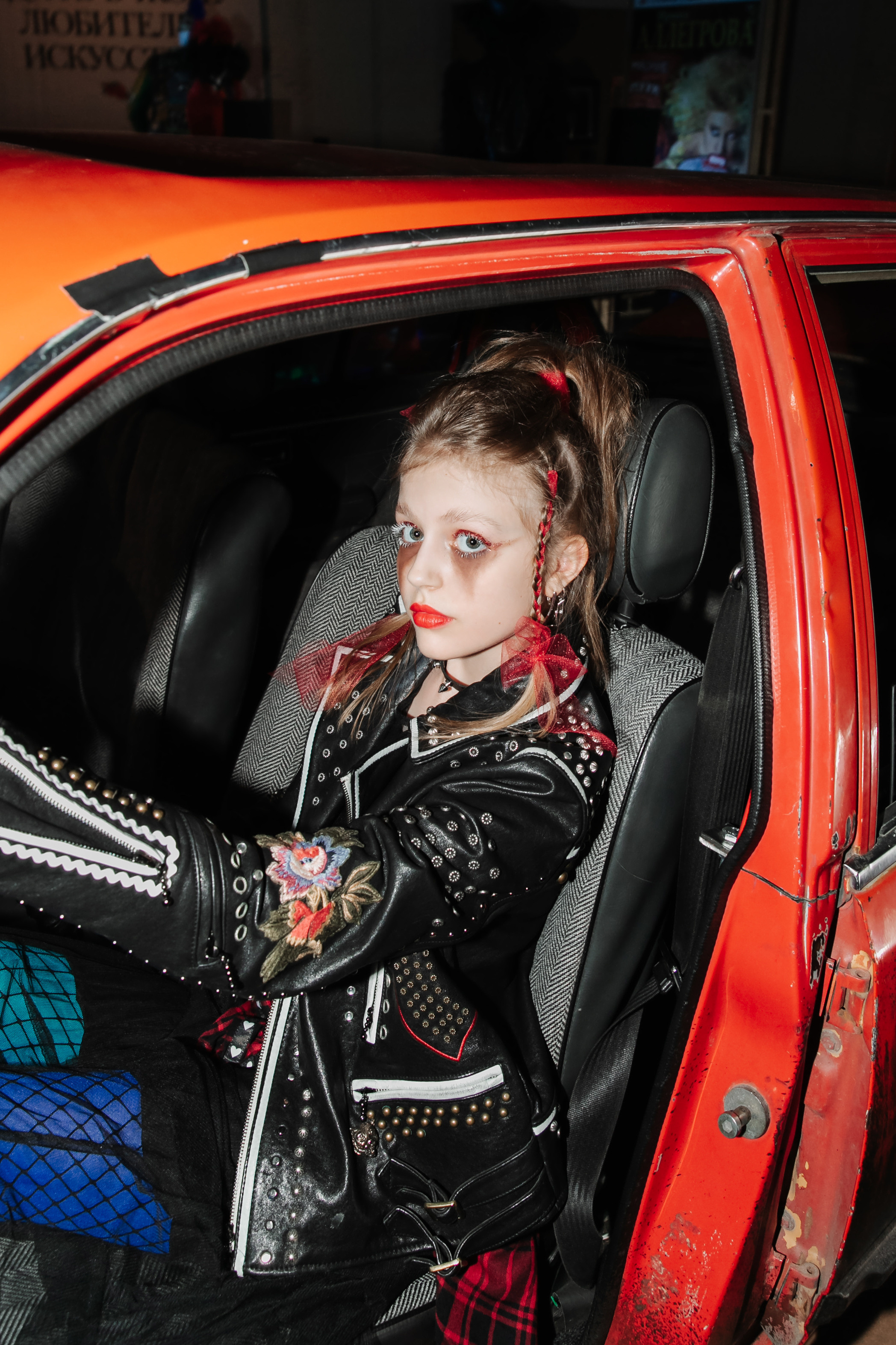 Вышка 2023. Модель подросток Кристина Шэр в Москве