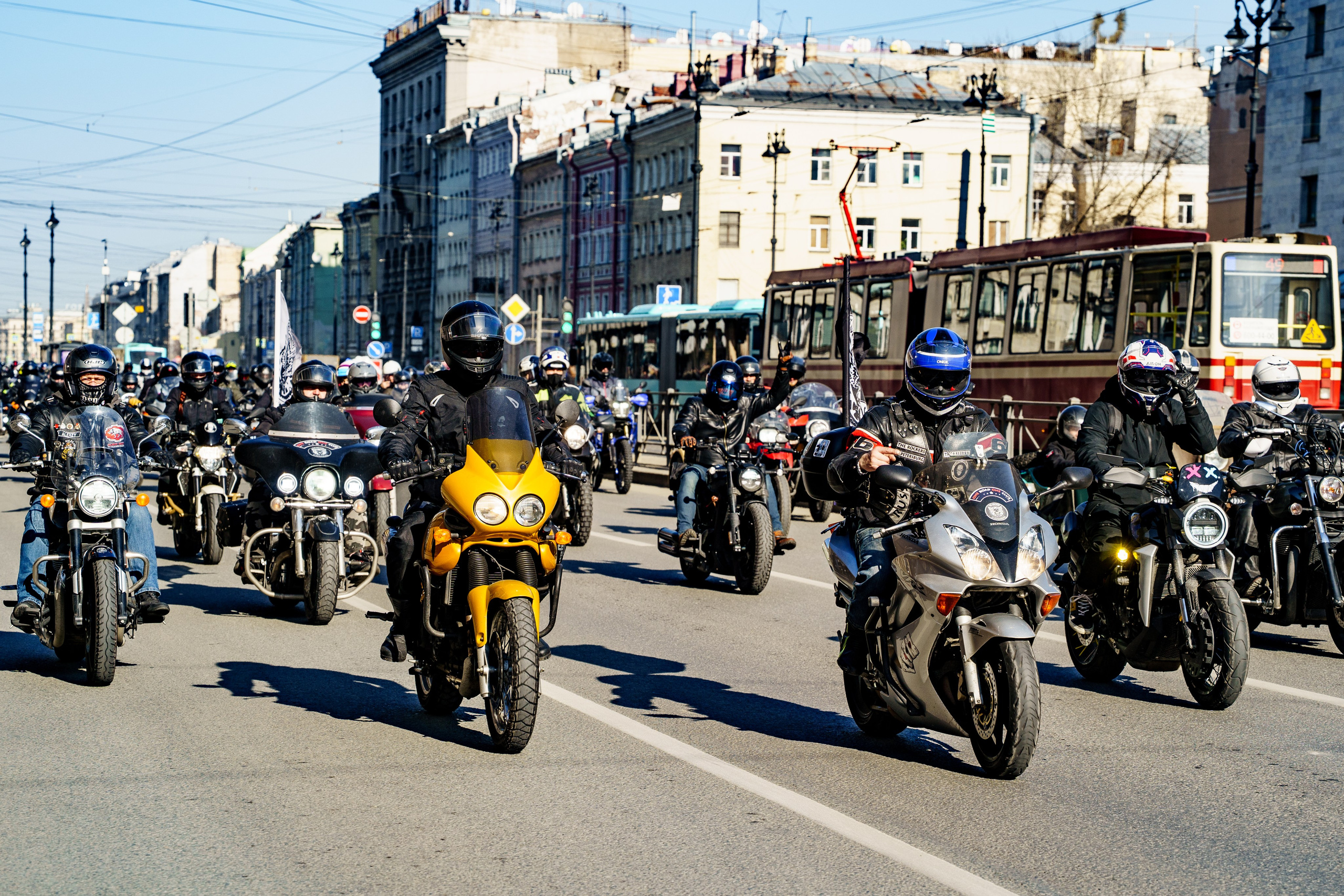 Прохват мотоклуба Norman Riders ч.1. Концертный и репортажный фотограф в Санкт-Петербурге Слава Пахомов