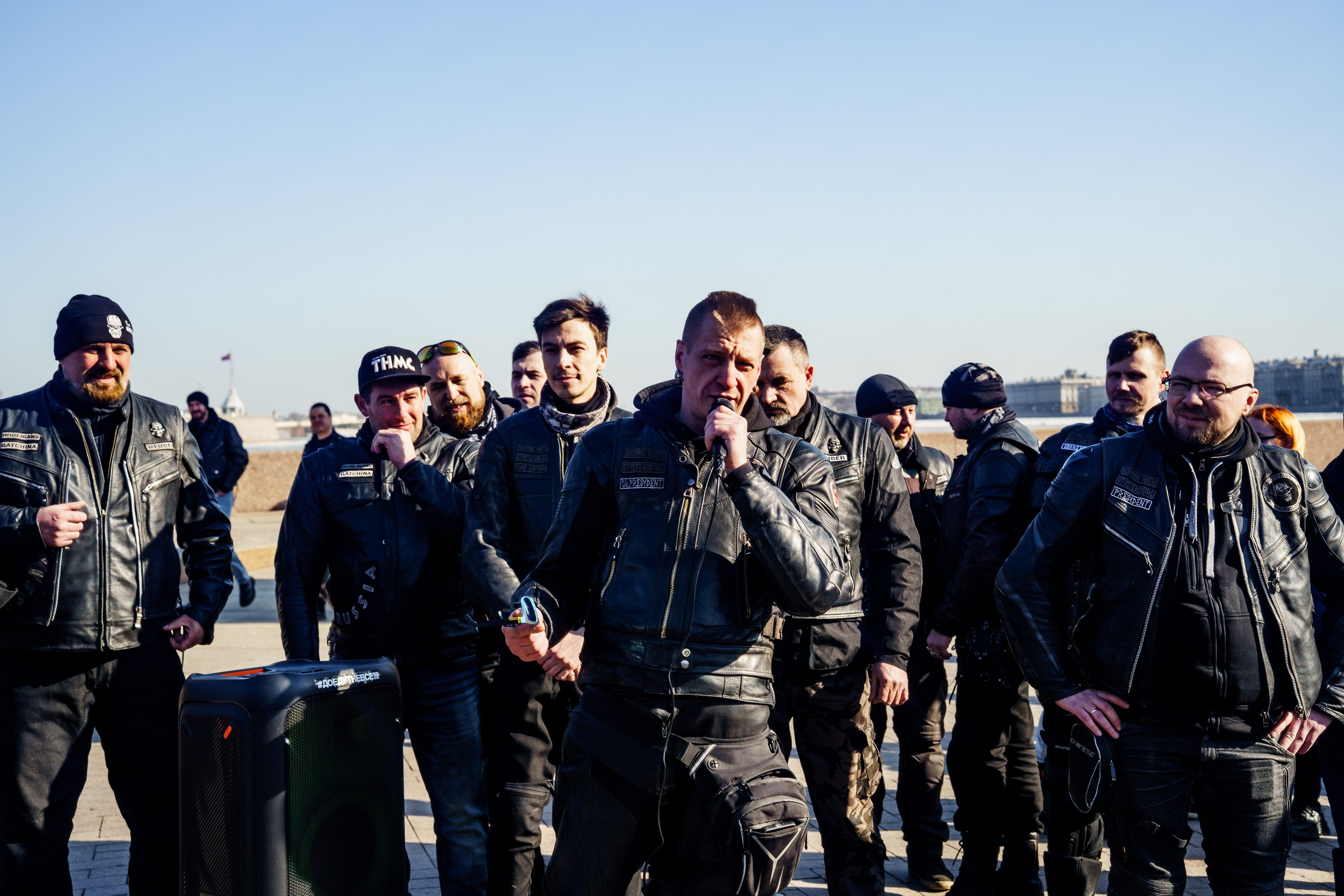 Прохват мотоклуба Norman Riders ч.1. Концертный и репортажный фотограф в Санкт-Петербурге Слава Пахомов