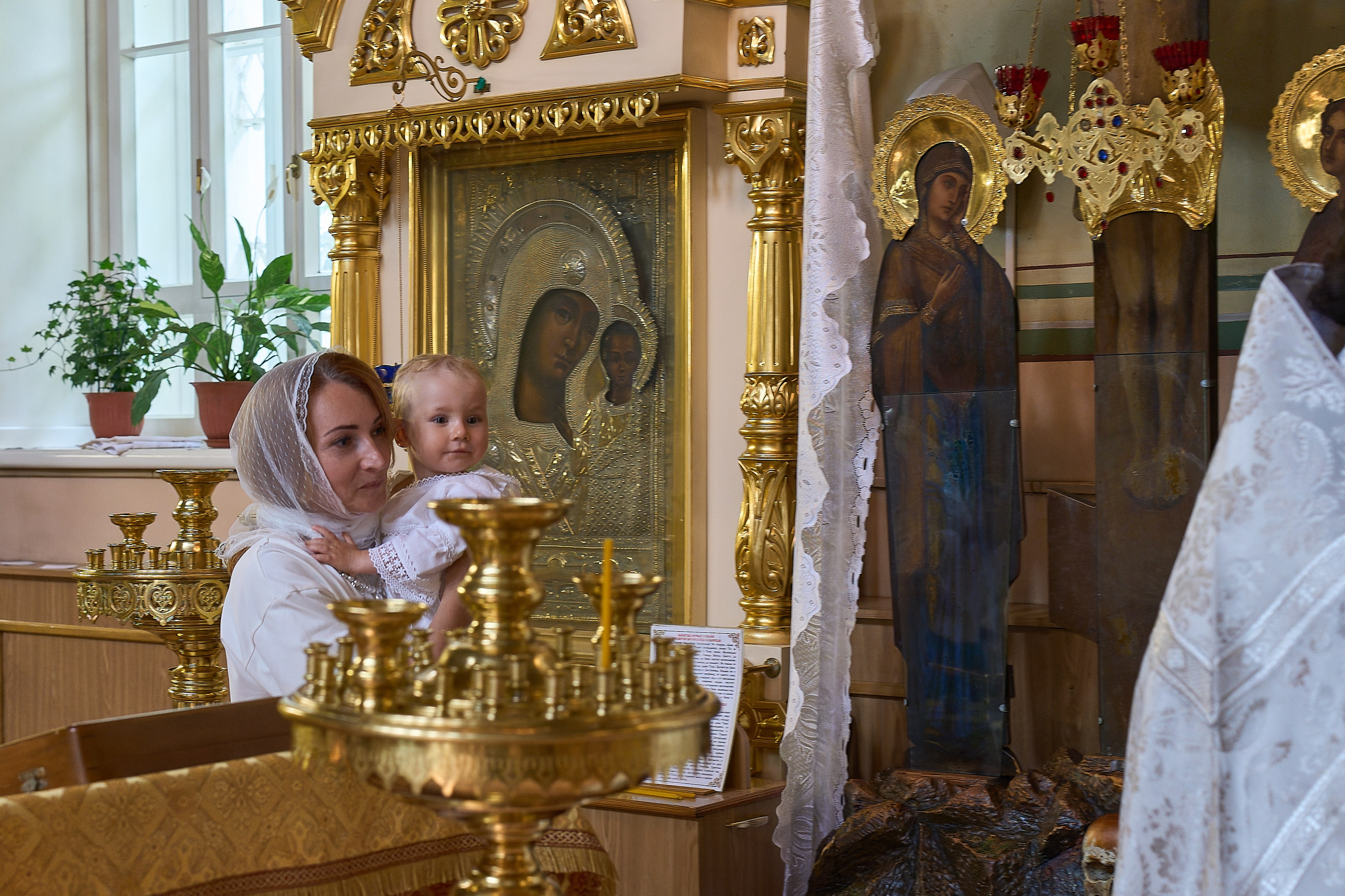 Крещение в церкви Преображения Господня