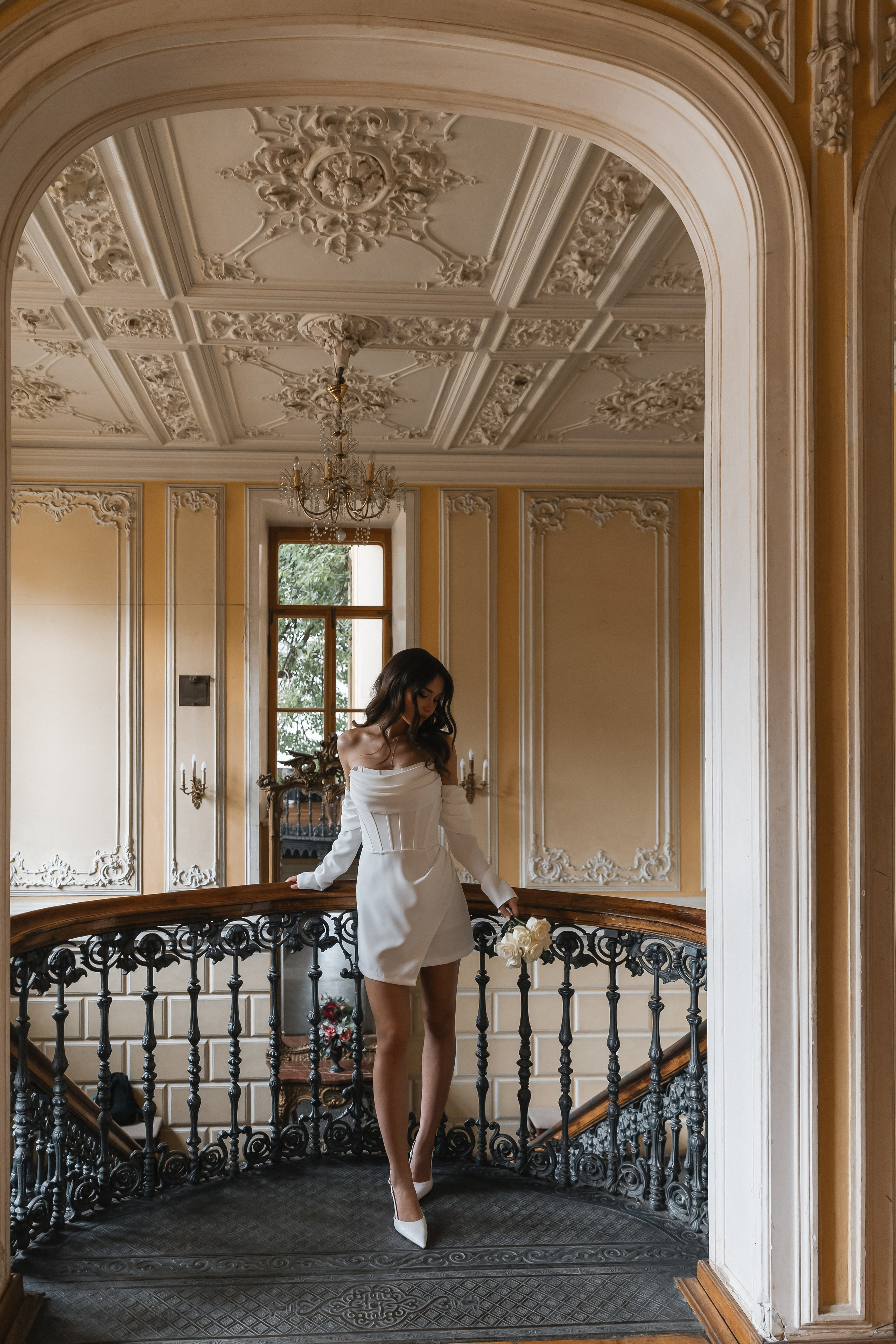 Свадебная фотосессия в Библиотеке-читальне им. А. С. Пушкина. Фотограф и видеограф Анна Домашенко