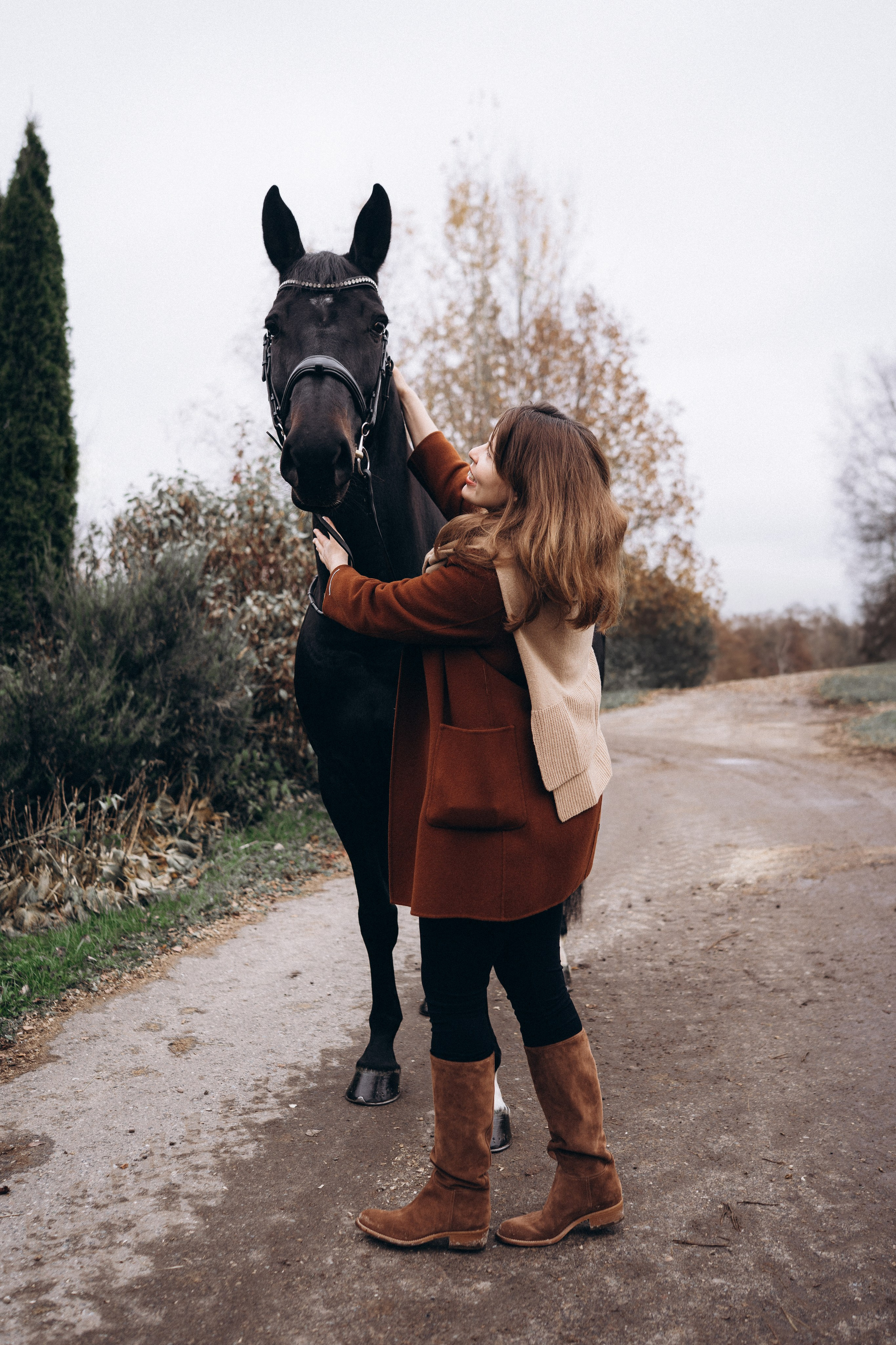Фотосессия с лошадьми. Фотограф Новорожденных в Москве. Семейные истории в стиле LIFE